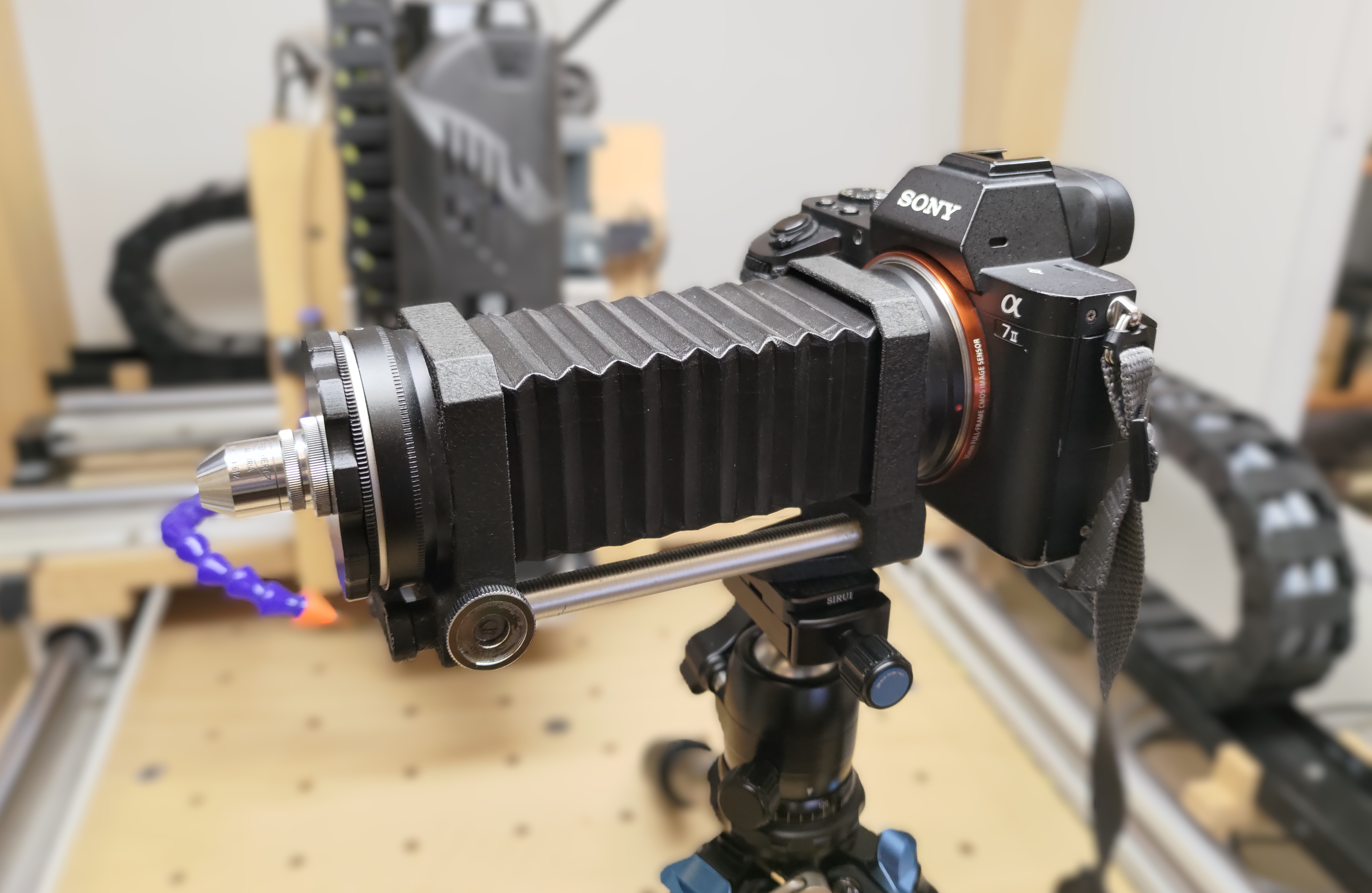 Macro Photography - RMS Microscope Thread to 52mm Filter Thread Adapter