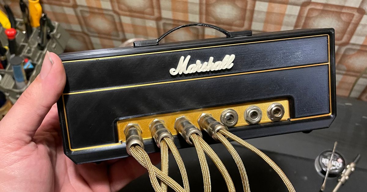 Marshall Amp Key Holder by JakeDK