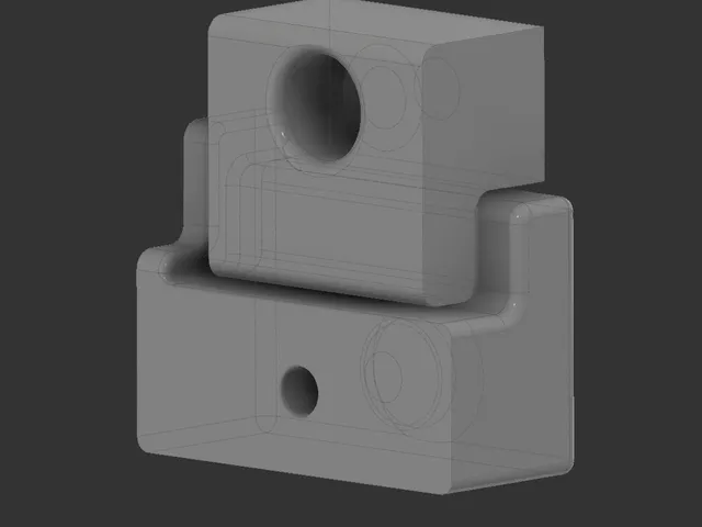 Easy print VESA wall mount for TV or monitor