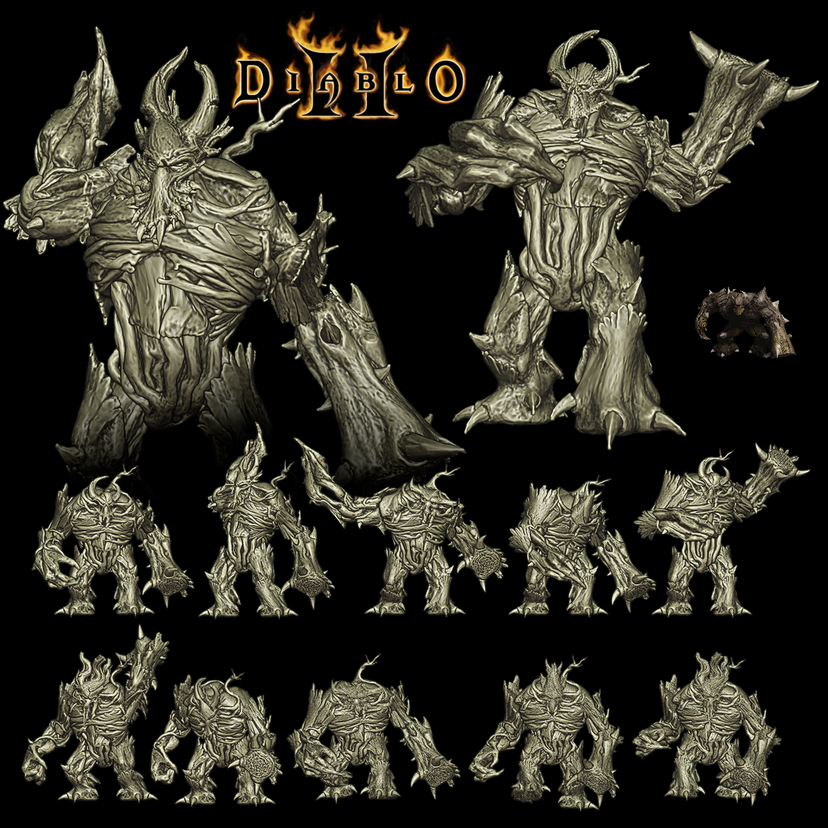 Diablo II - Thorned Hulk