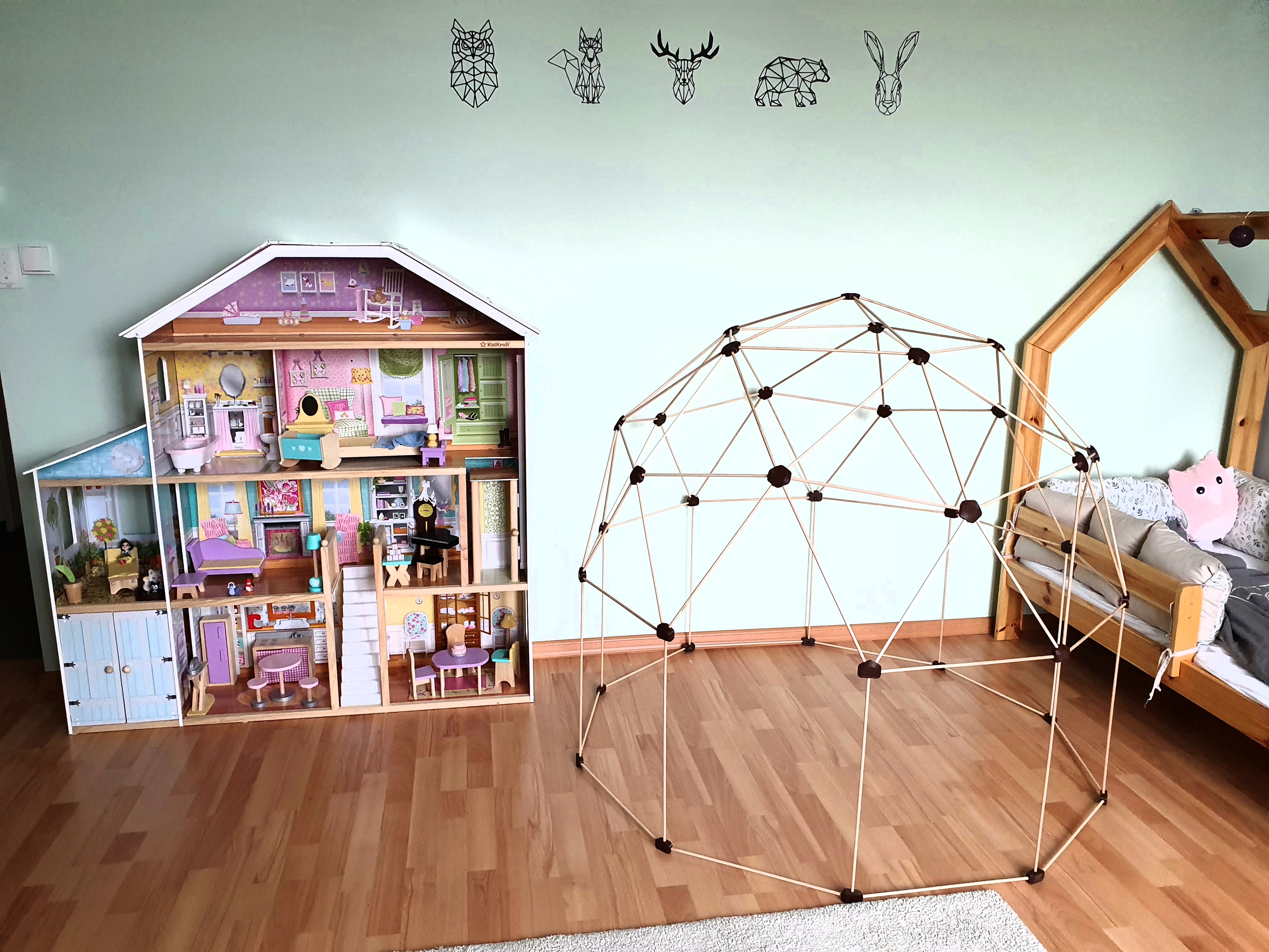 Geodesic Dome, Baby Yurt, Foil Greenhouse