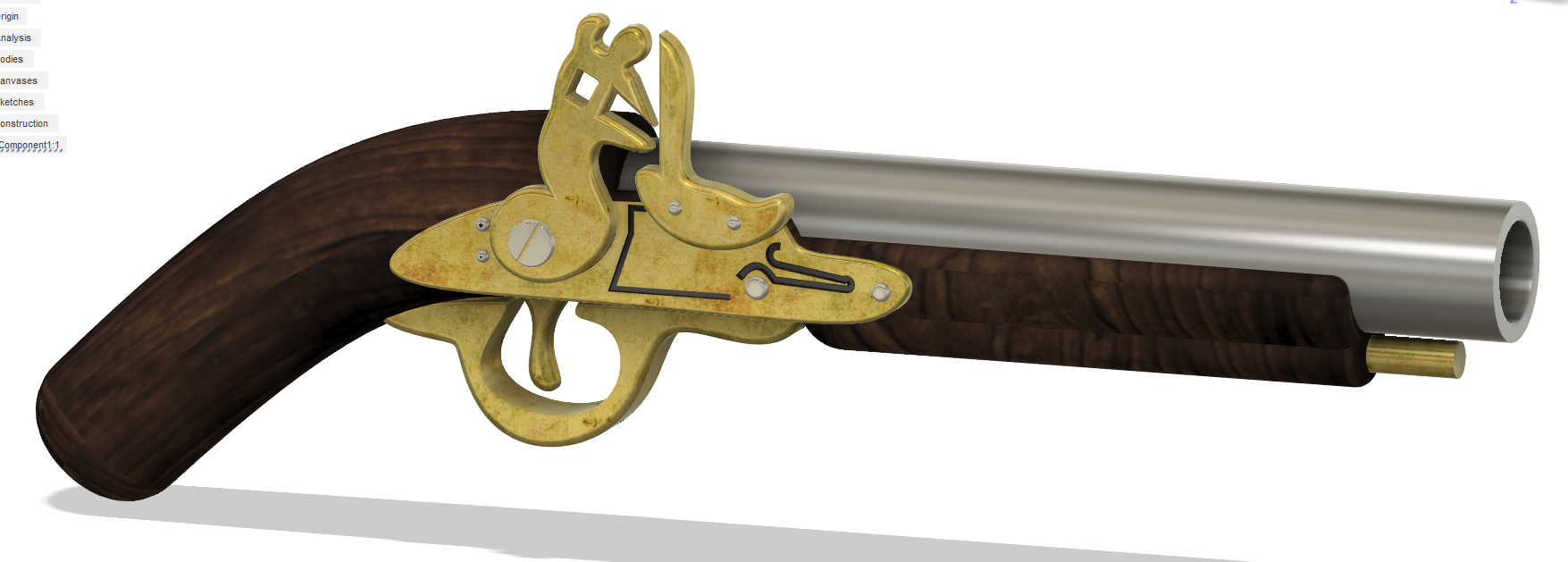 Pirate Flintlock Pistol