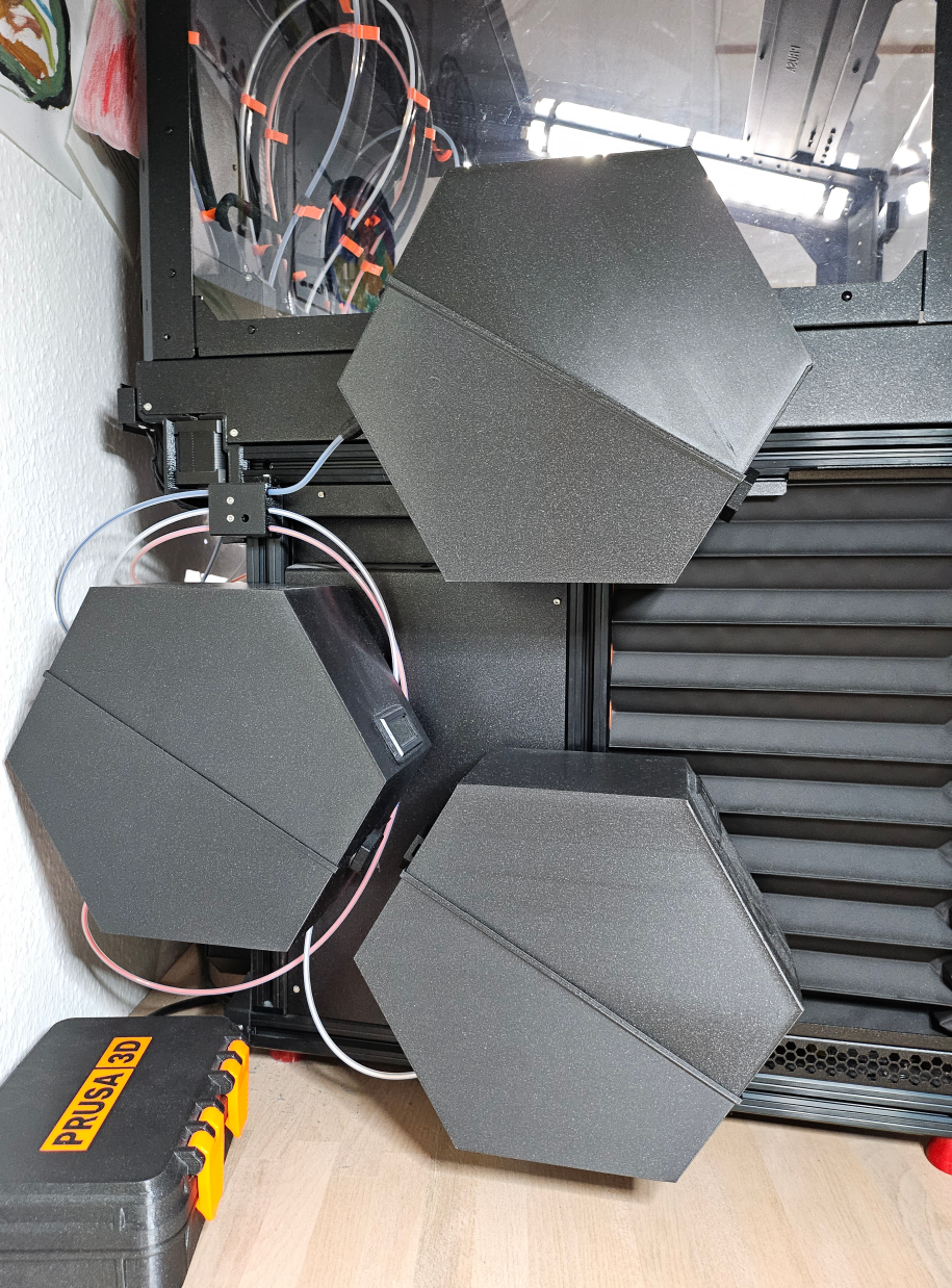 Spool holder and drybox modification for the Prusa XL