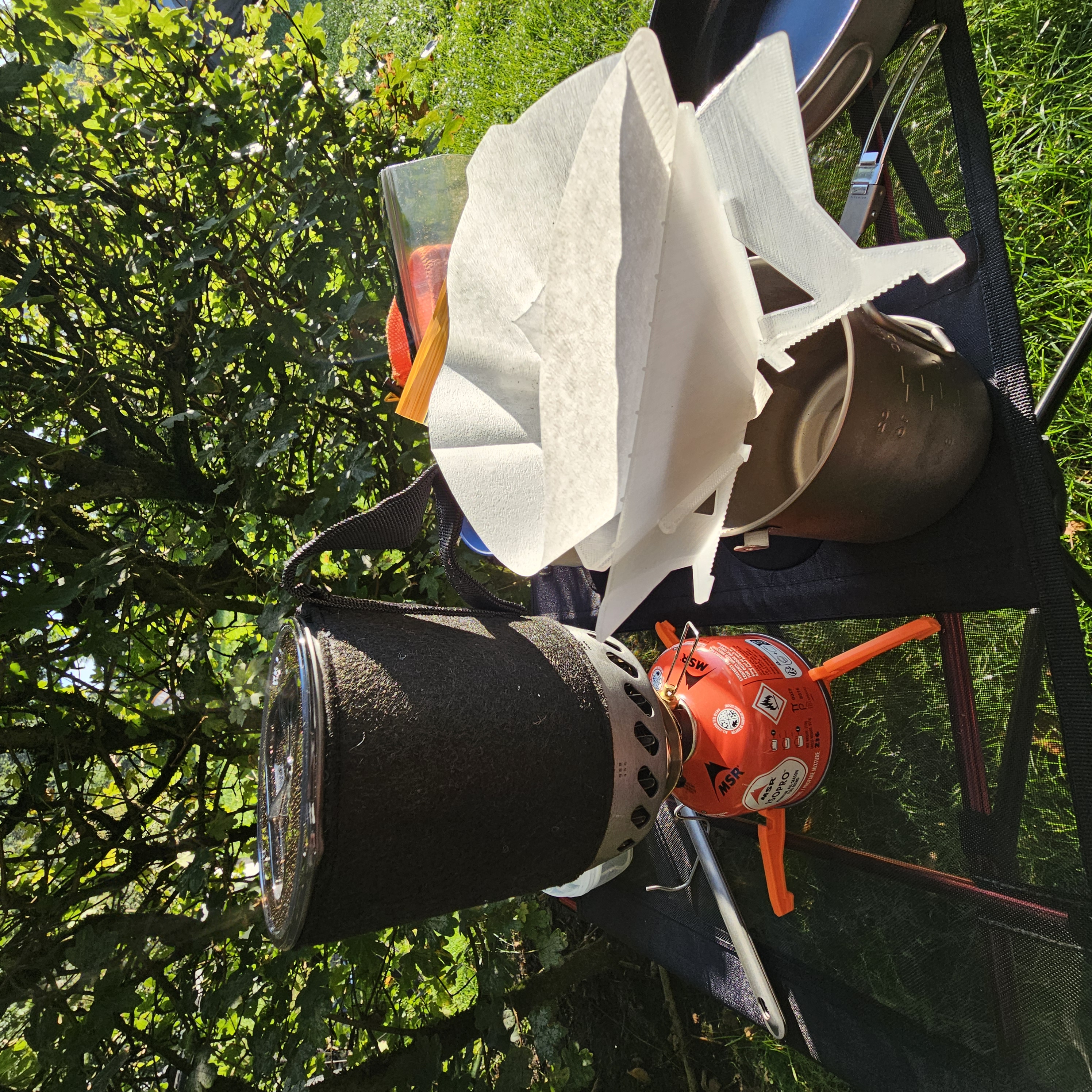 Ultralight foldable camping V60 dripper