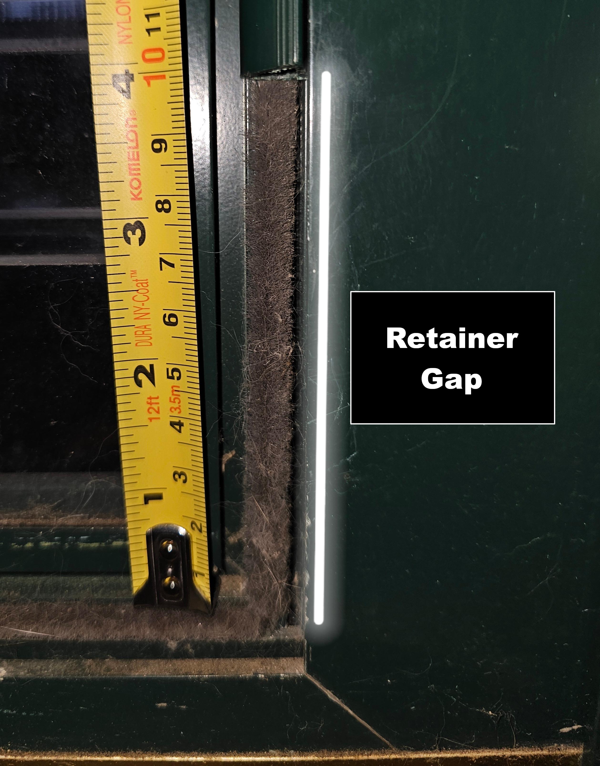 Storm Door Snap-In Retainer — miniatura 3