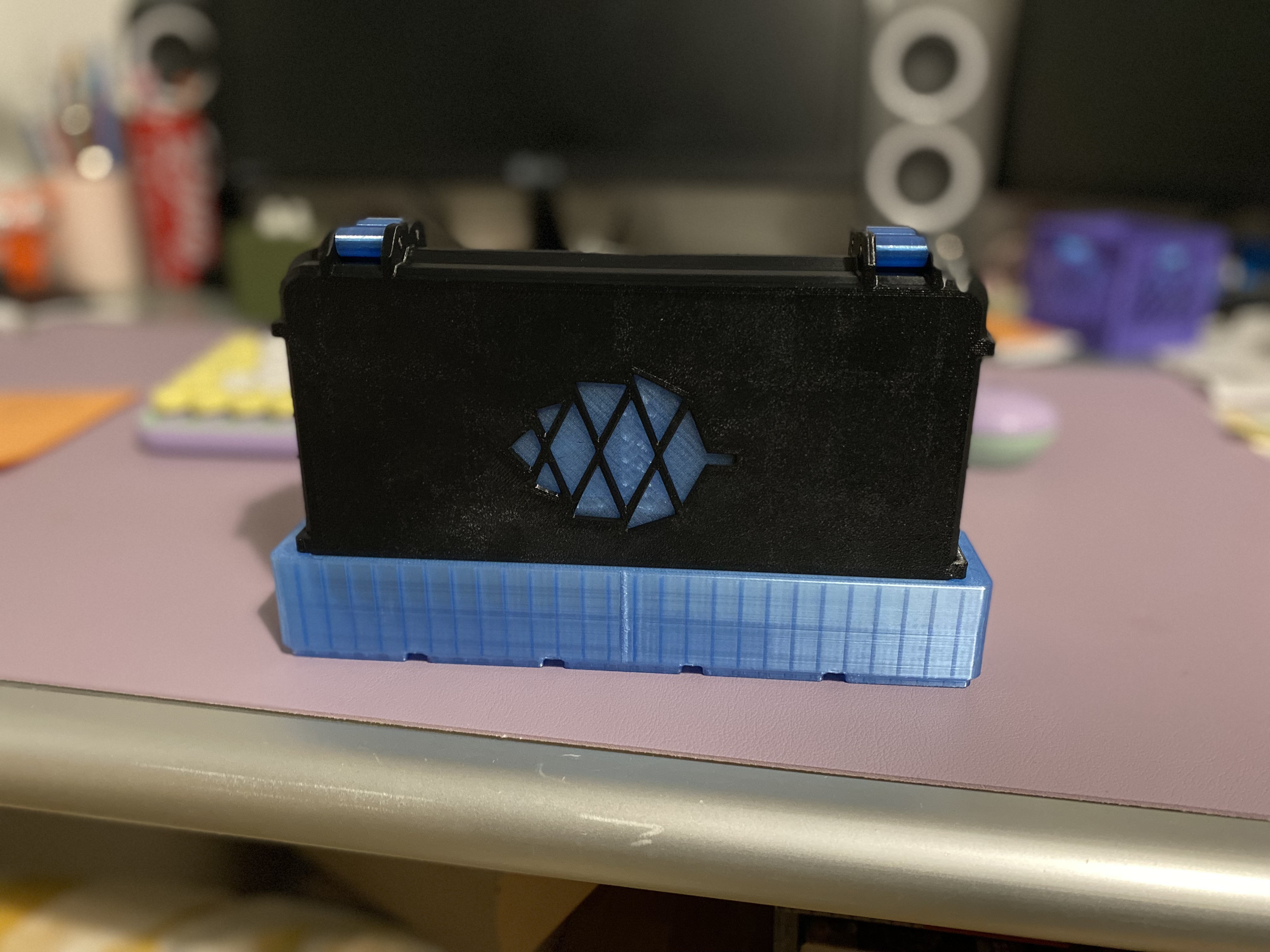 Gridfinity Case for TS100 Rugged Case With 3 Hinges
