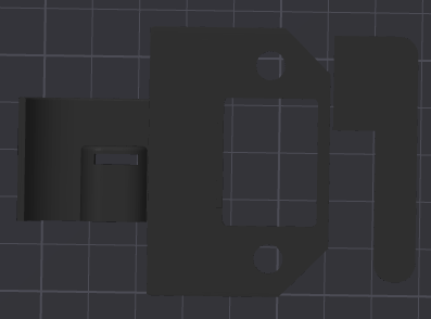 Strike plate with lock for house door