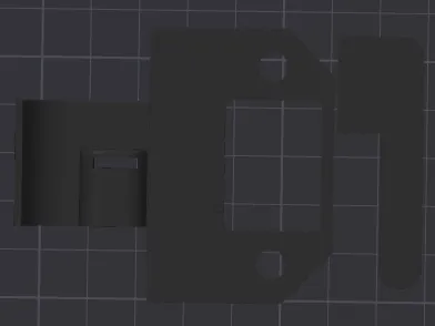 Strike plate with lock for house door