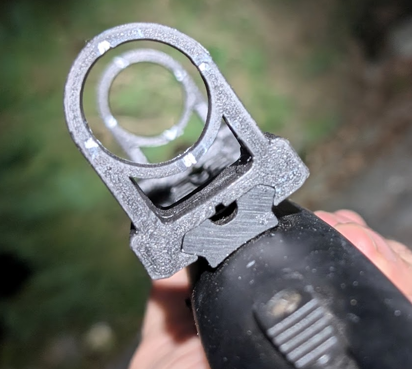 Reversible Shotgun Ring Sights