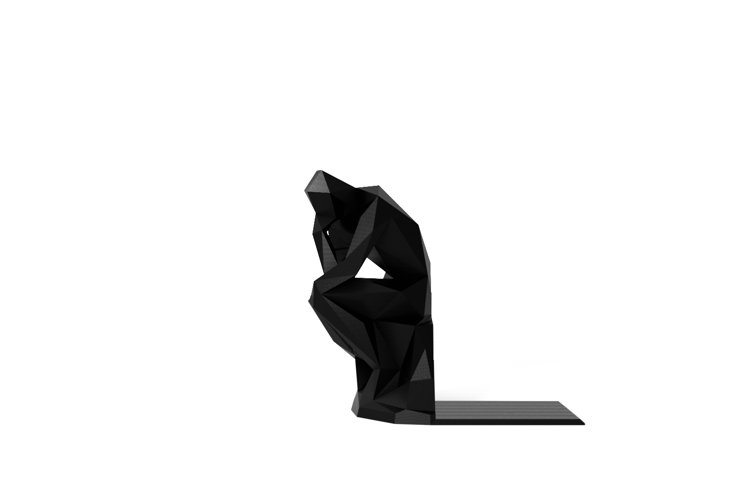 Miniatura 4 do modelo 3D Thinker bookend