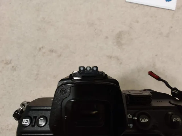 Camera Hot Shoe Iron Sights
