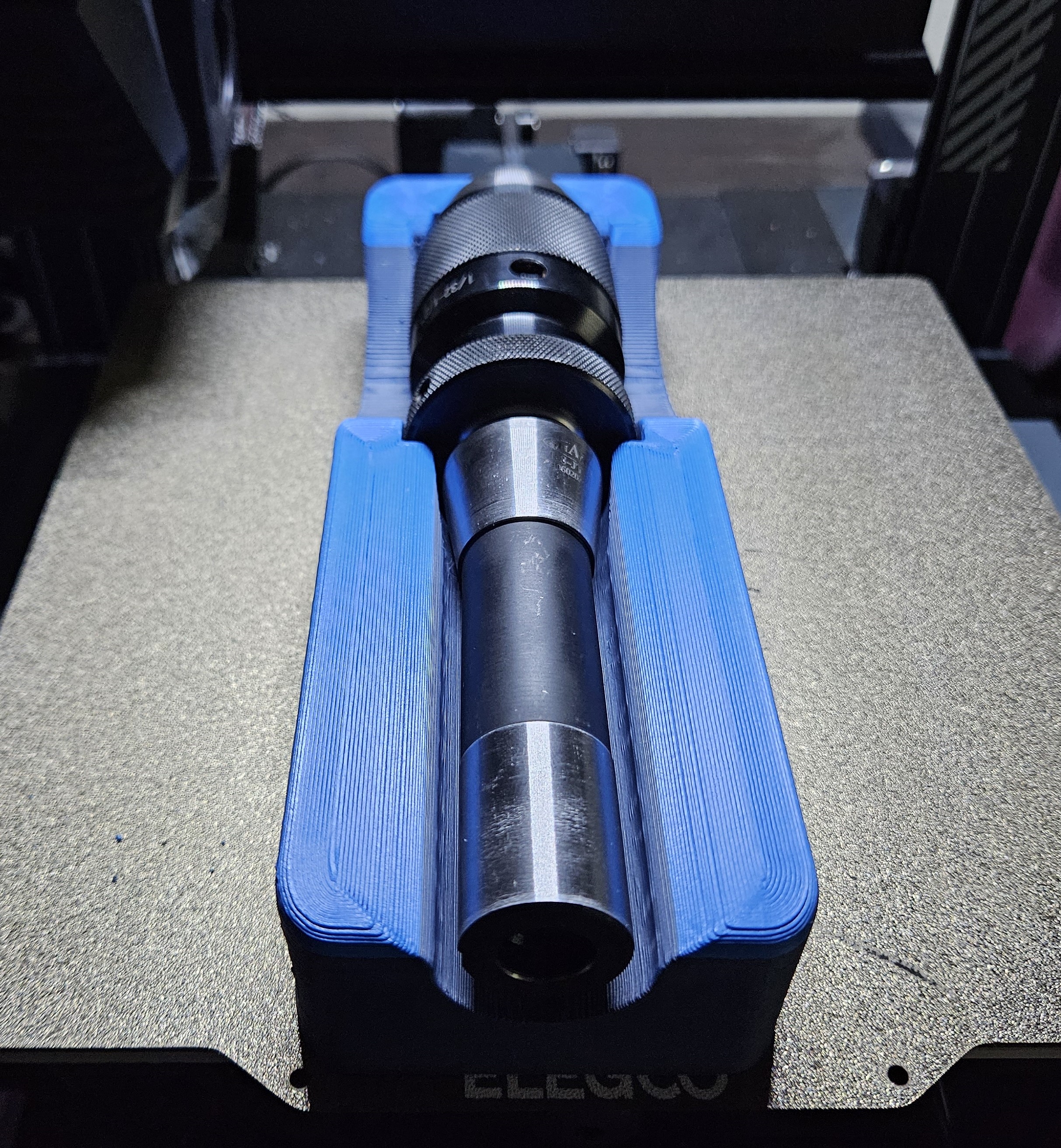 1/2 inch Keyless Drill Chuck with R8 adapter caddy