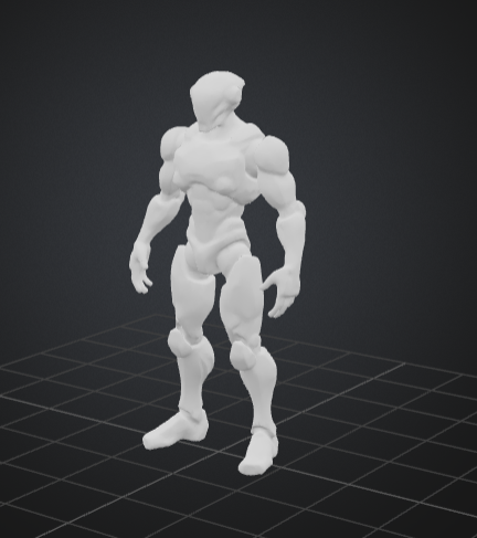 Sci-fi Futuristic Robot (Made with Meshy.ai)