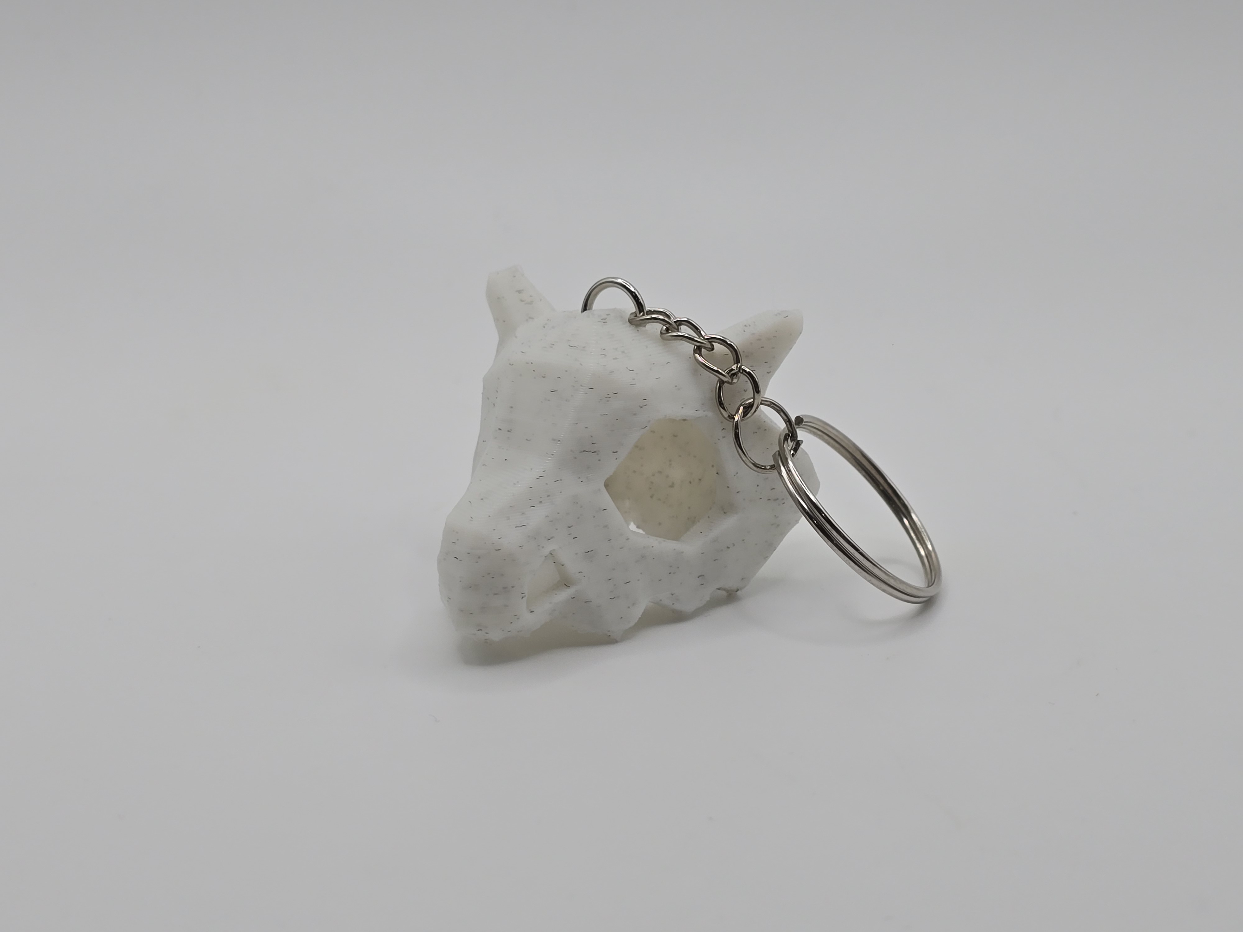 Cubone Pokemon Skull Lowpoly Keychain (Remix)