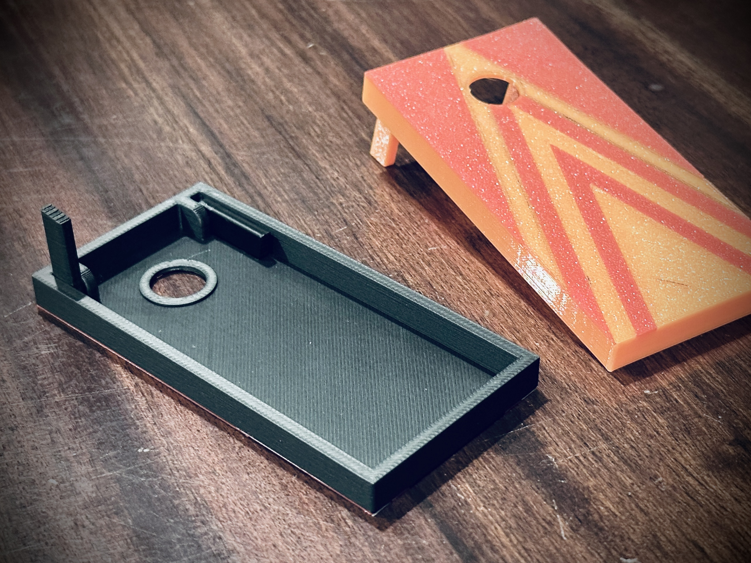 Desktop Cornhole (print in place, with supports) by vidision | Download ...