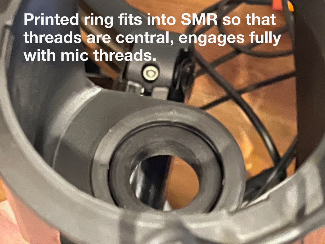 Smr Rings Packing RODE NT1 5th generation mounting ring for SMR shock mount par aeberbach ...