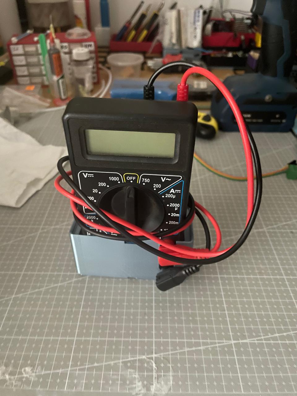 Gridifinity cheap multimeter holder — thumbnail 2