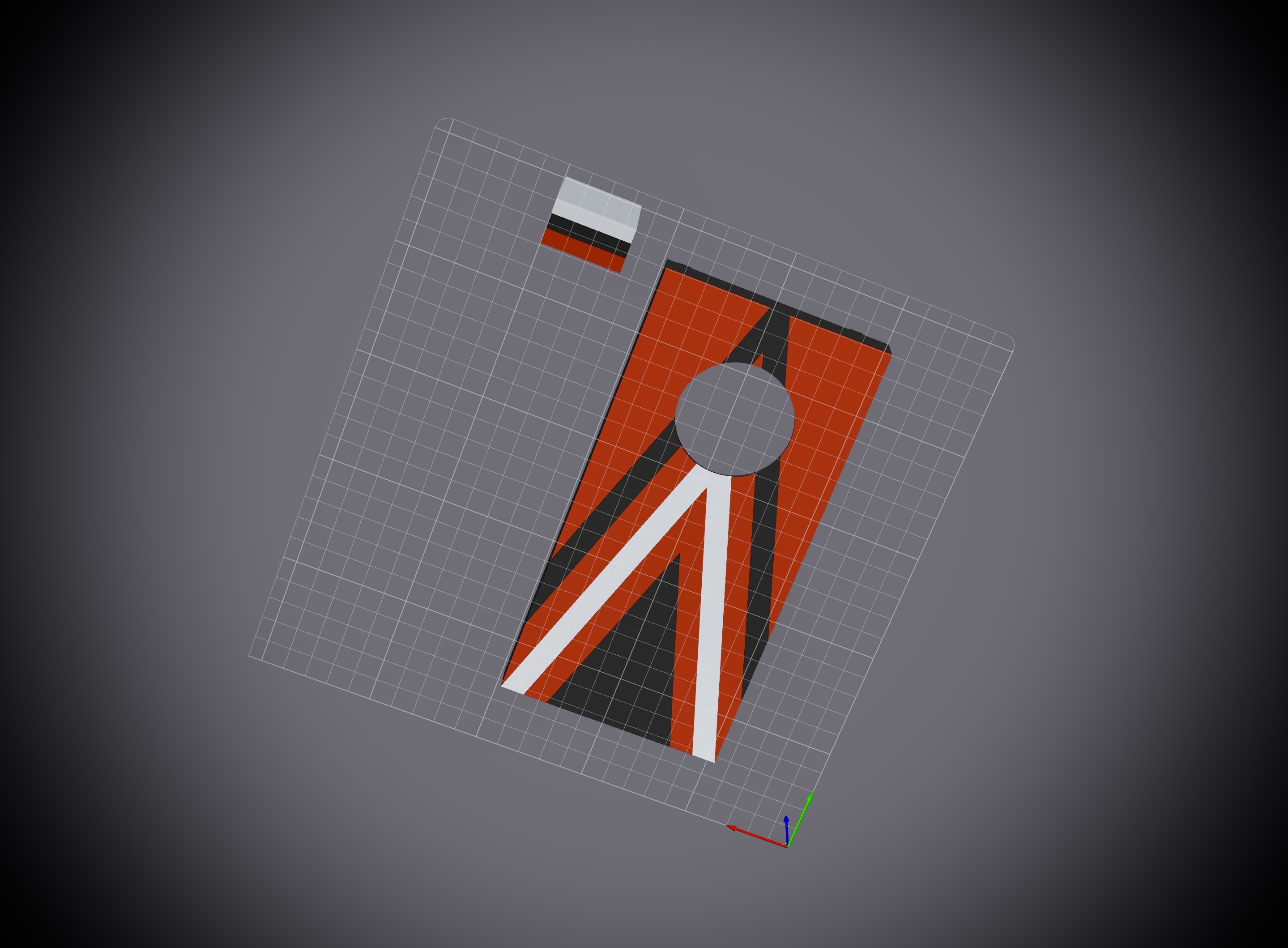 Desktop Cheater Cornhole (print in place)