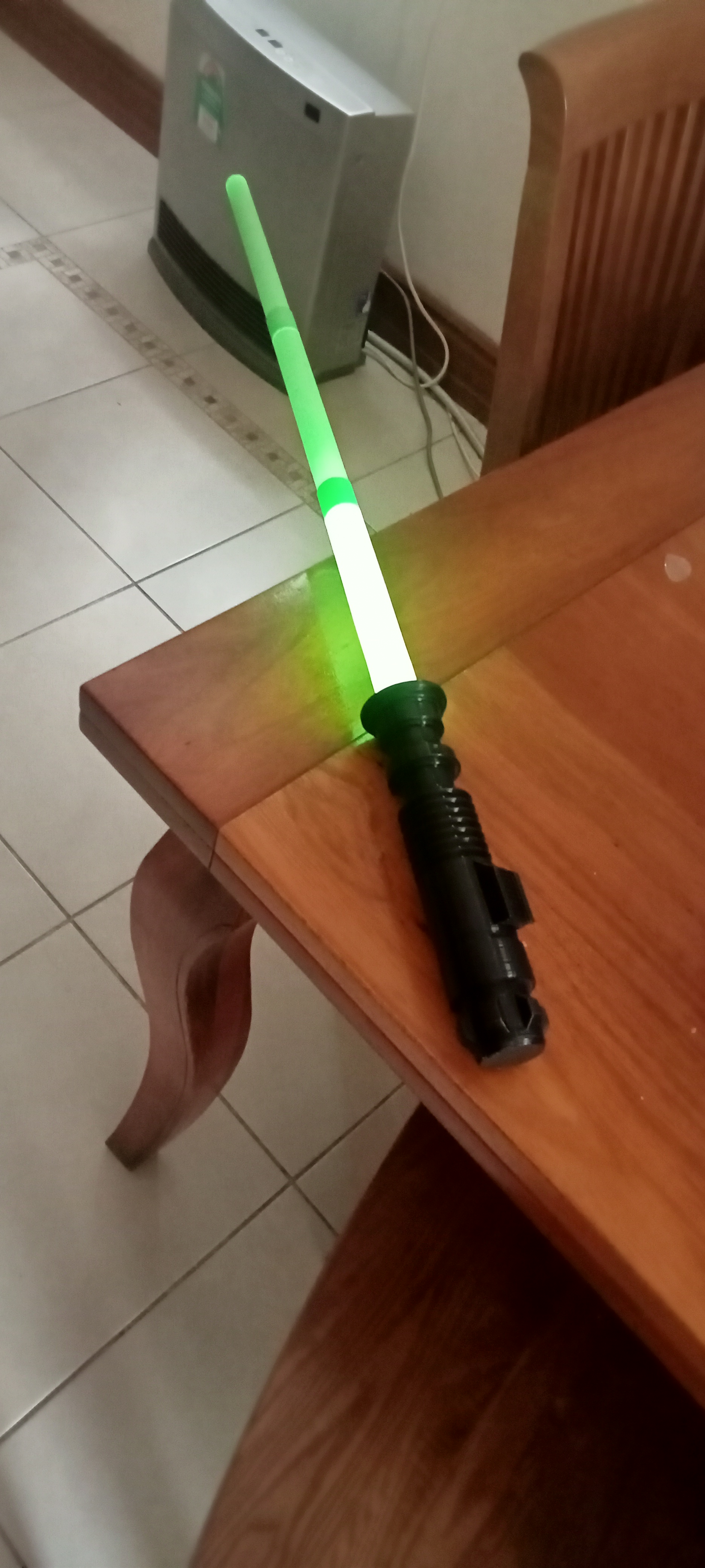 Collapsible lightsaber remix