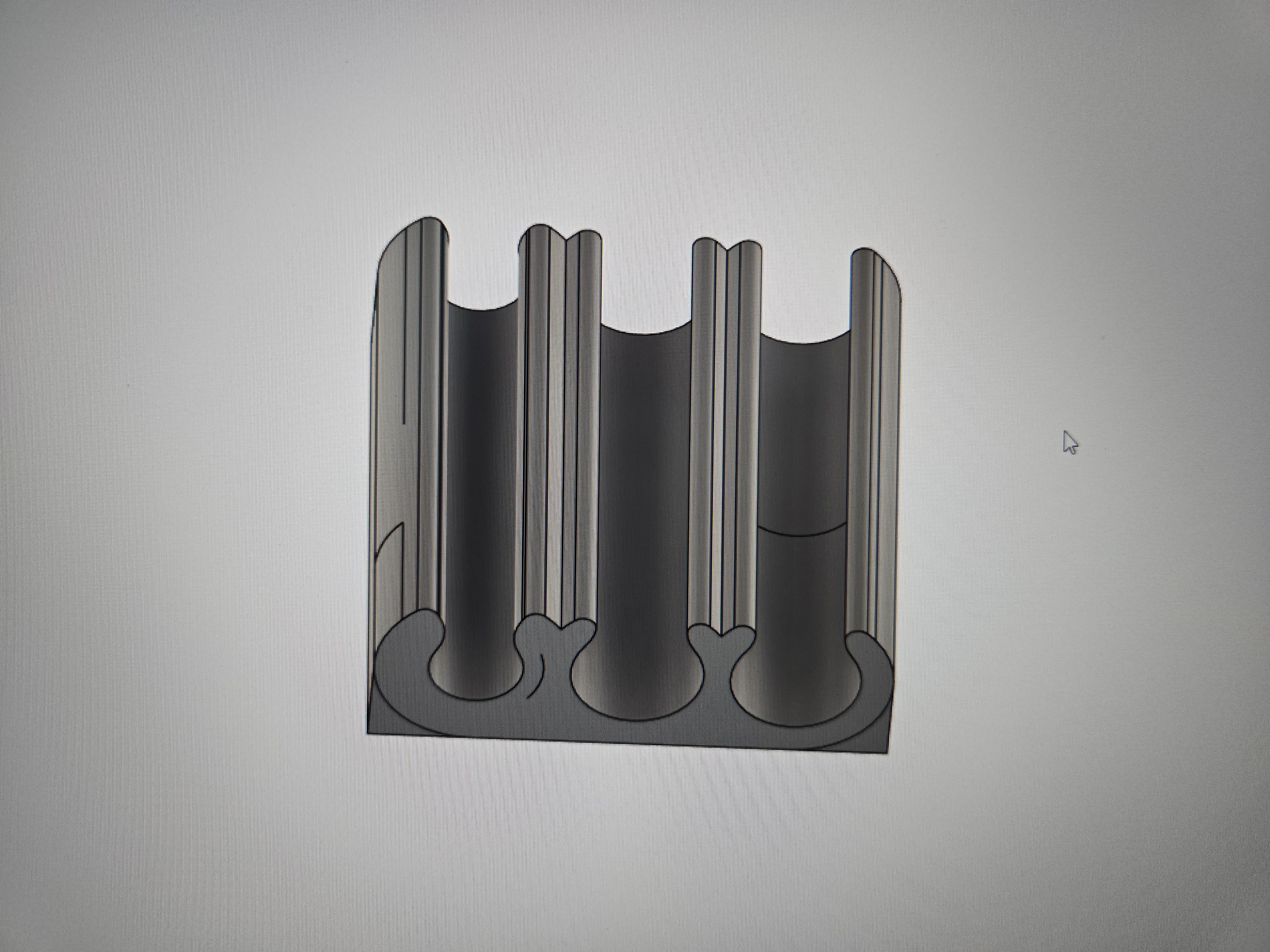 Pole voima cable clip
