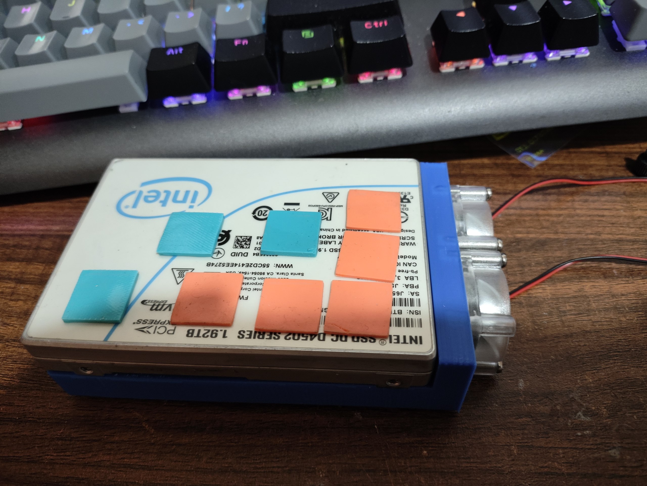 2.5" drive dual 2510 fan duct
