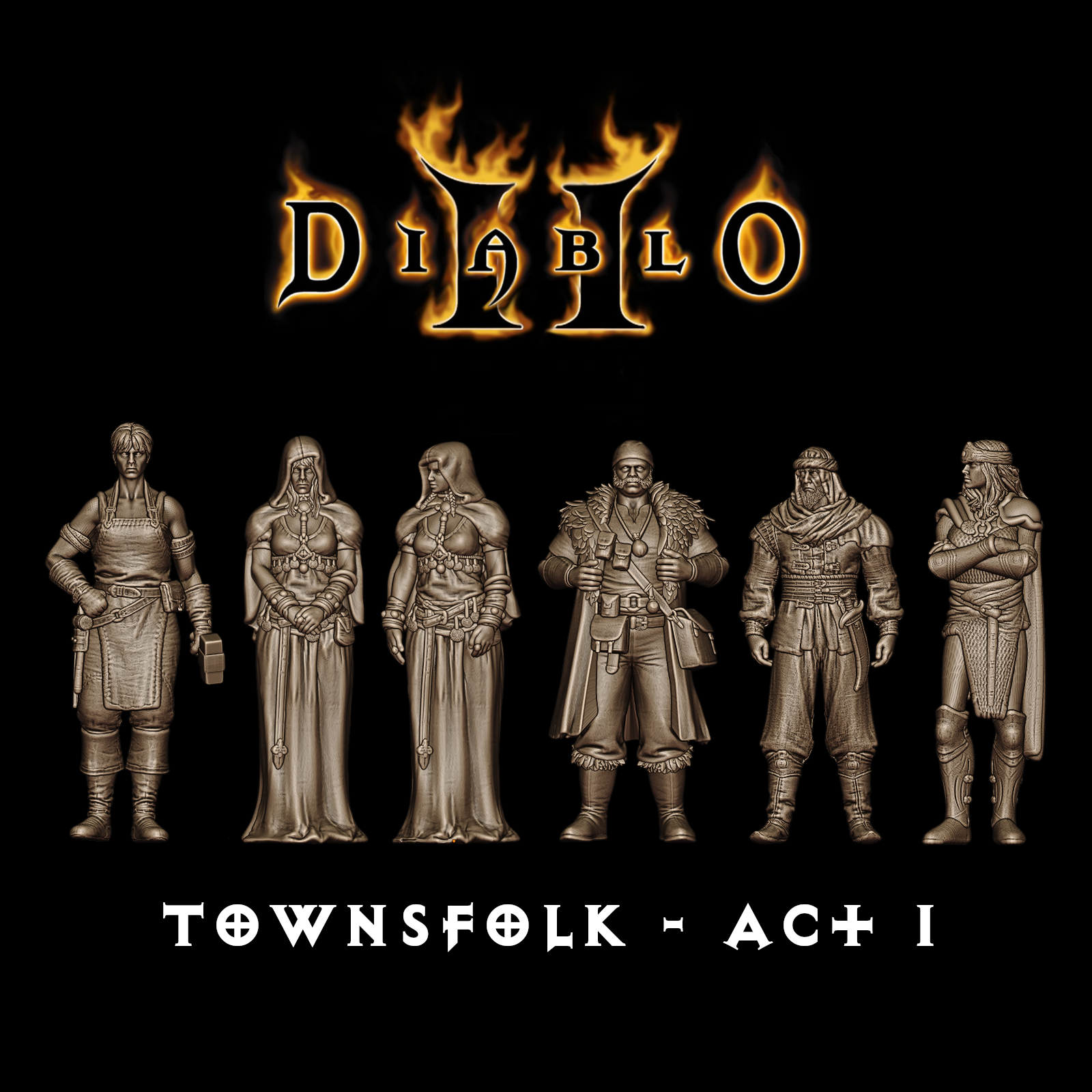 Diablo II - Act I NPCs