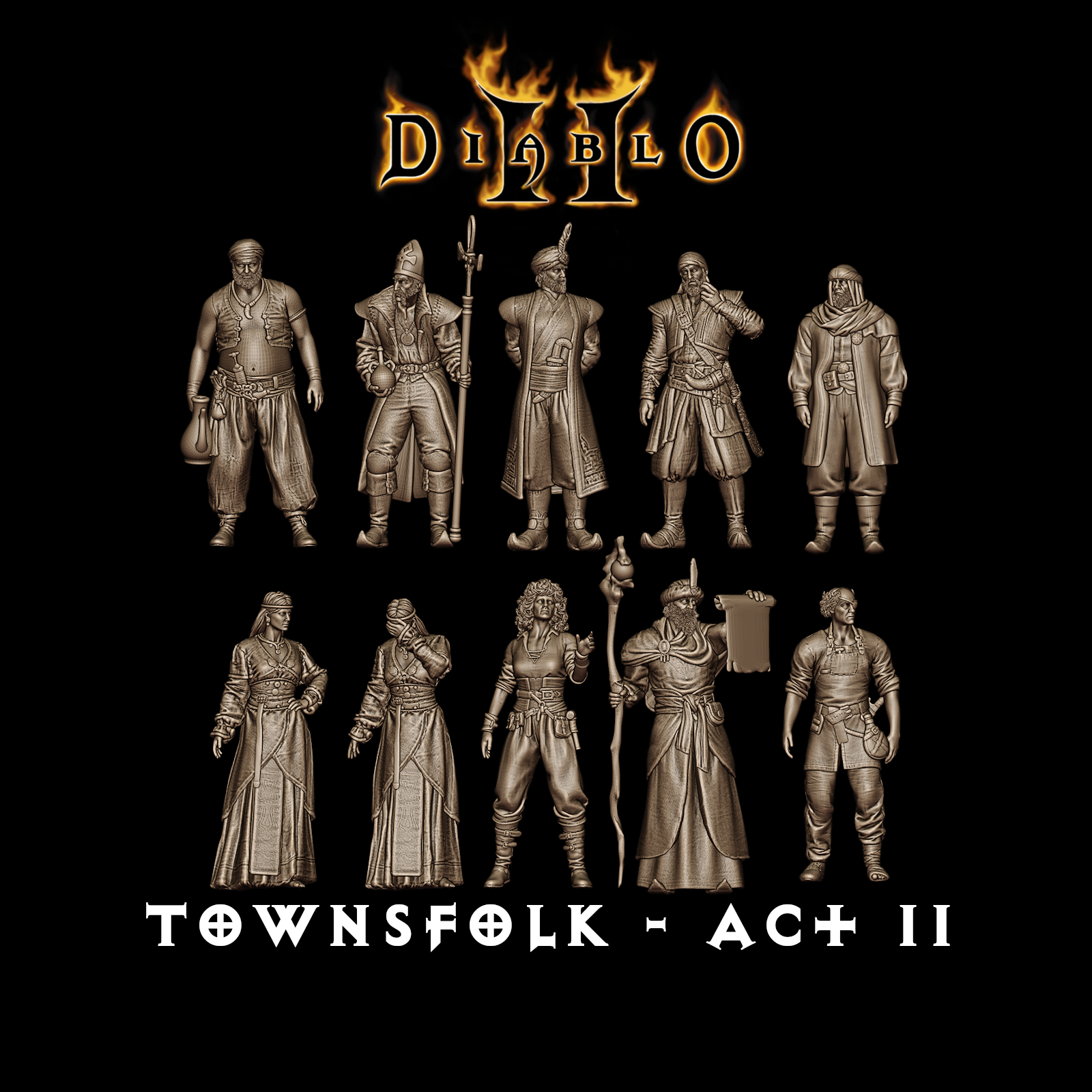 Diablo II - Act II NPCs