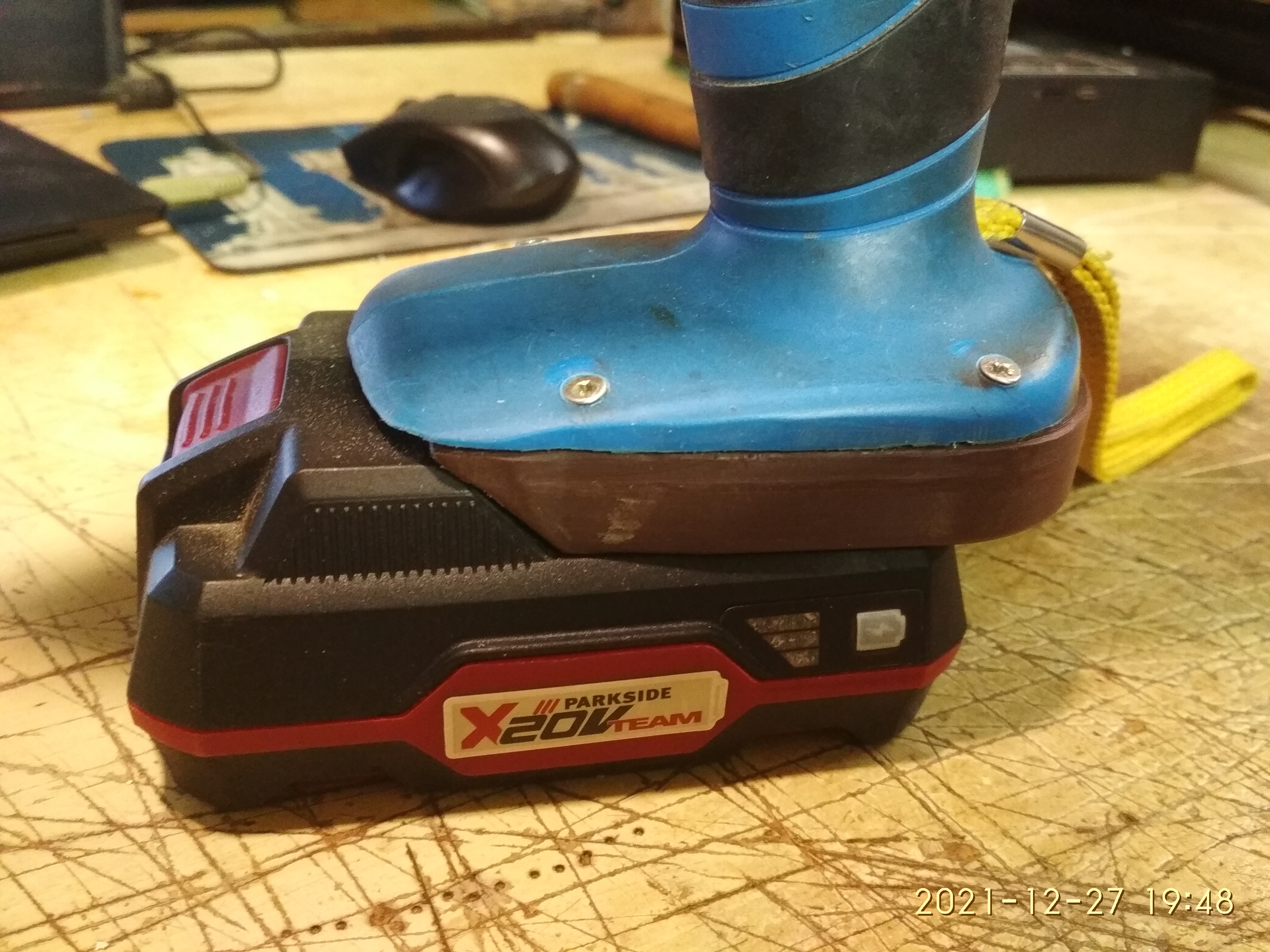 redukce na baterii PARKSIDE X20V