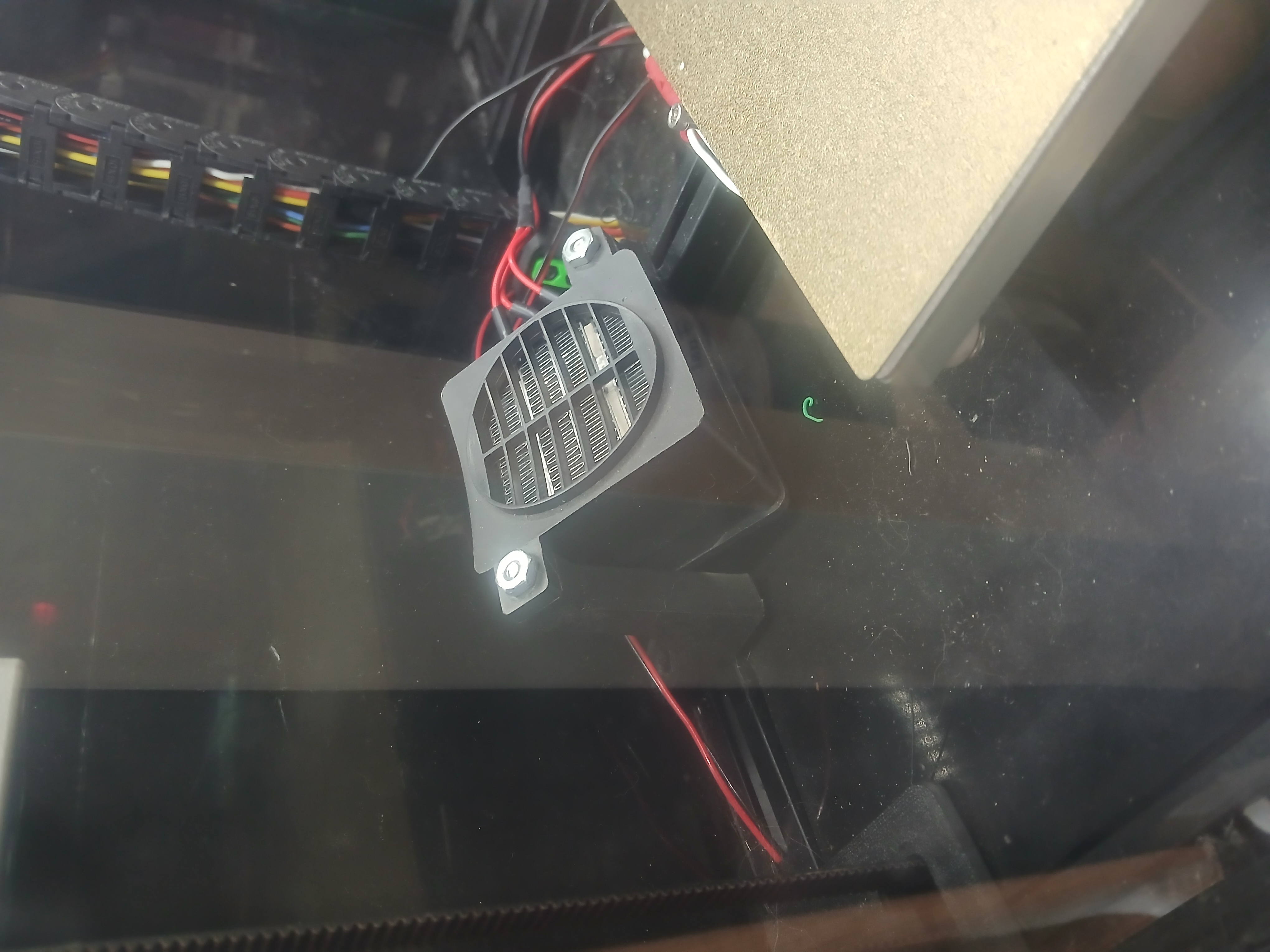voron 2.4 PTC heater fan mount