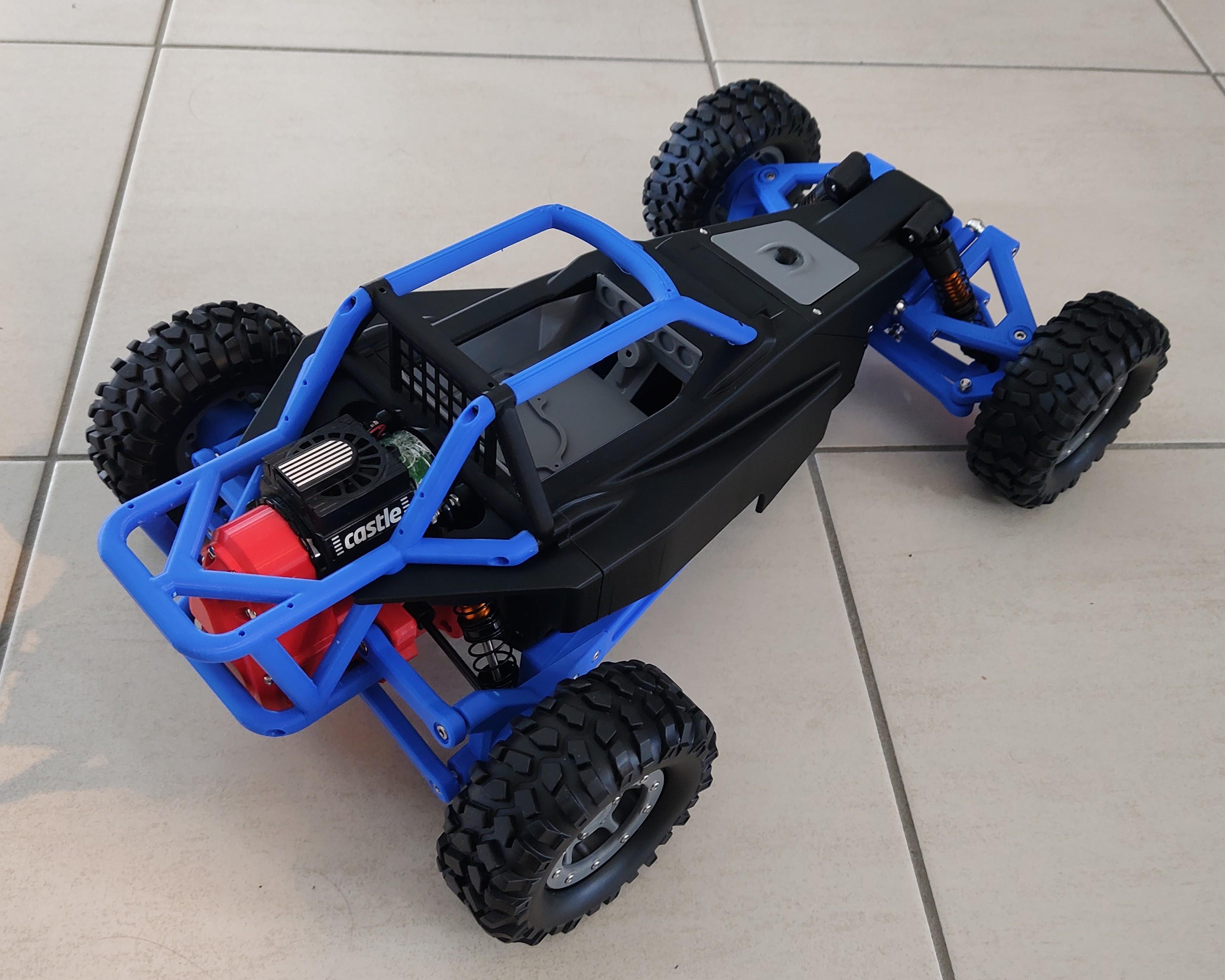 SandPiper 1:8 (by Black Crow) - Naked style rear part