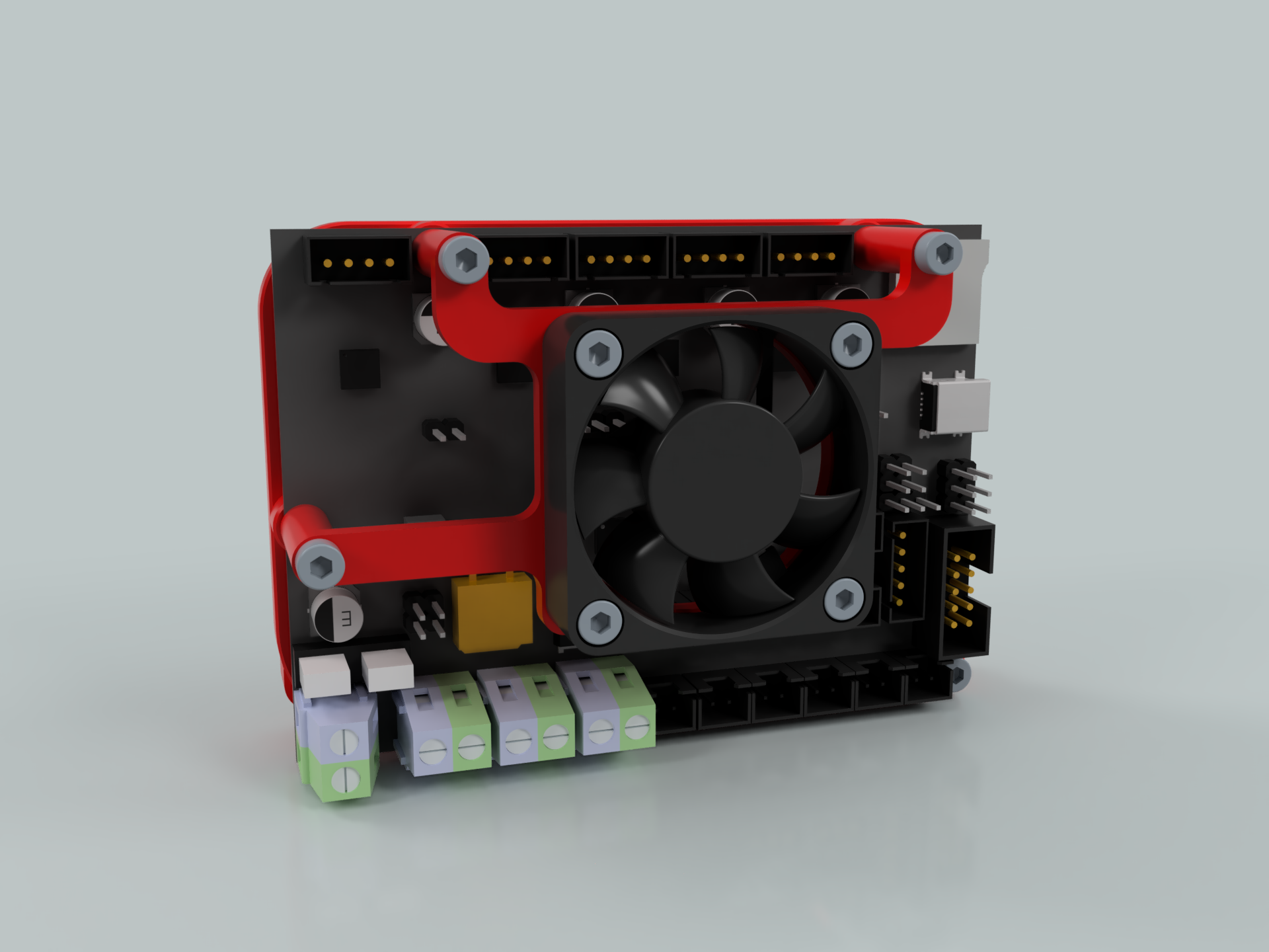 ENDER 3 NG v1.2 - SKR Mini E3 - Cooling Fan Mount