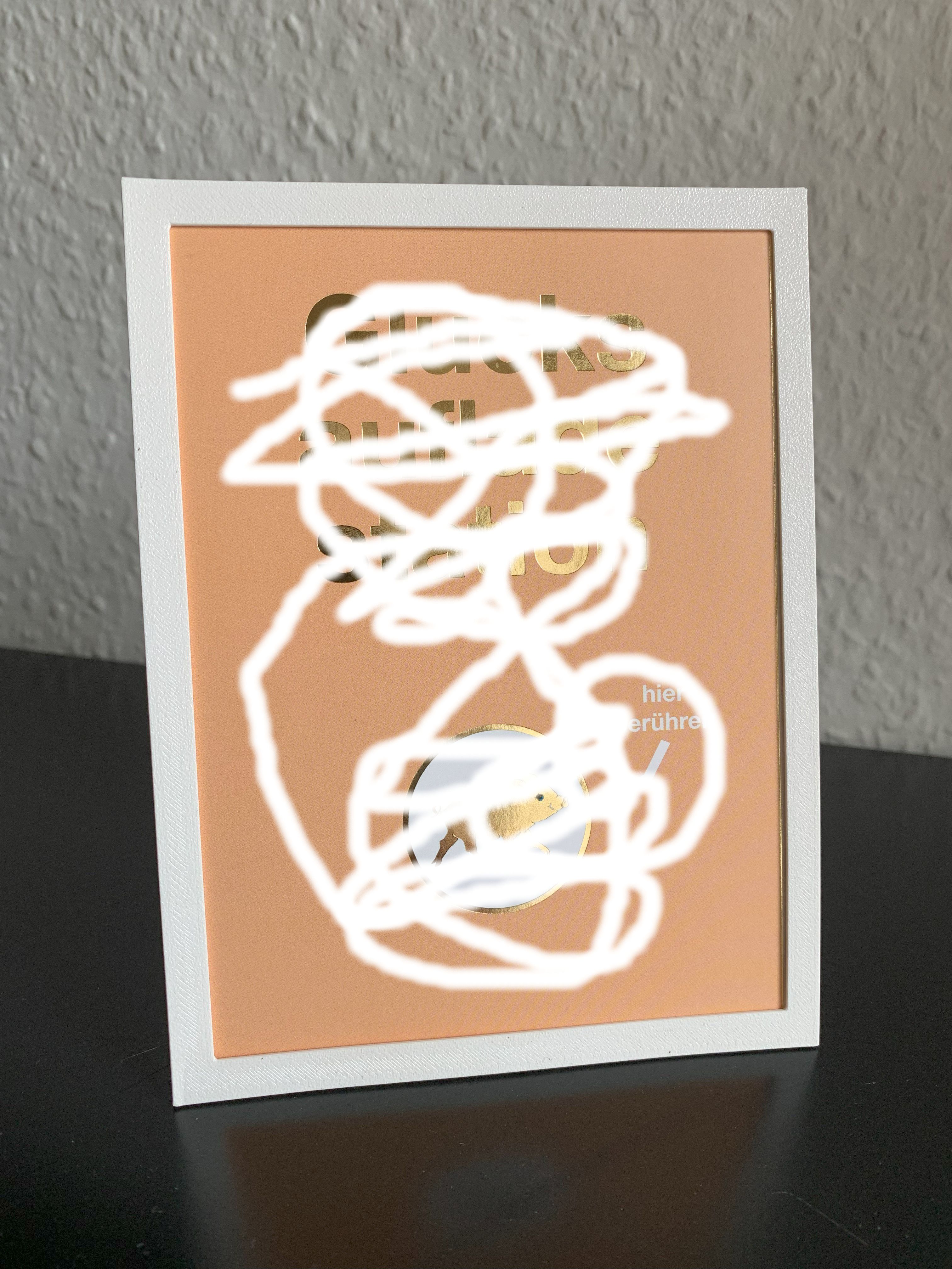 Postkartenaufsteller