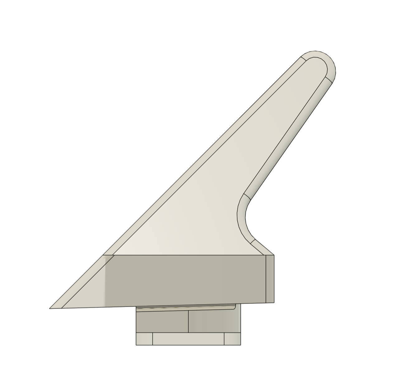 Miniatura 5 do modelo 3D acoustic panel hook