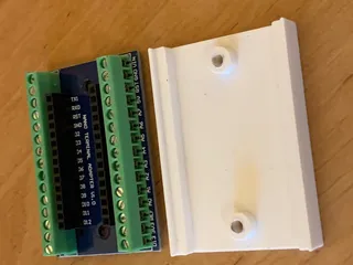 Arduino Nano - Screw Terminal Stand by zcizek | Download free STL model ...