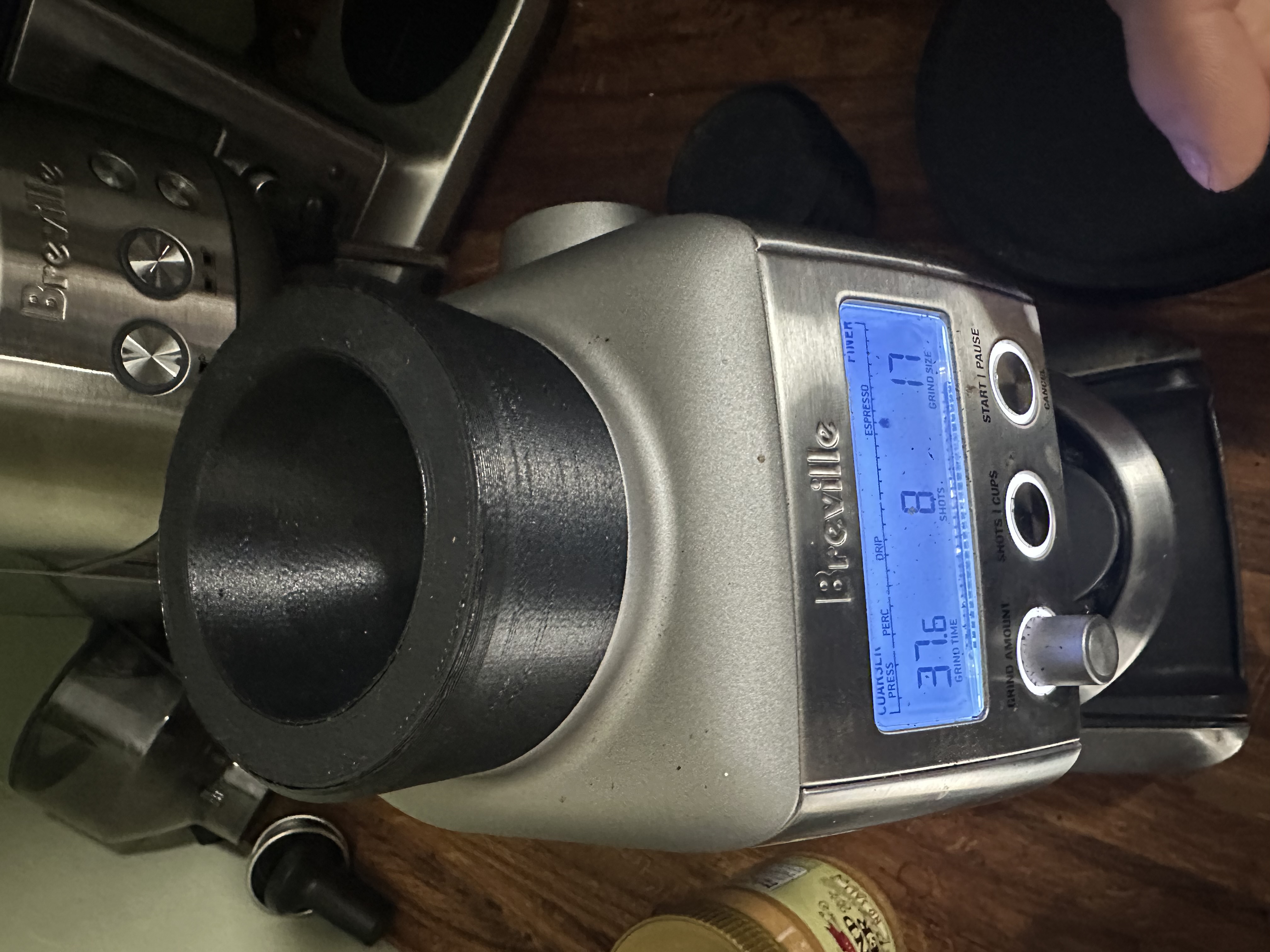 Single Dose Anti-Popcorning Breville Smart Grinder Pro Hopper