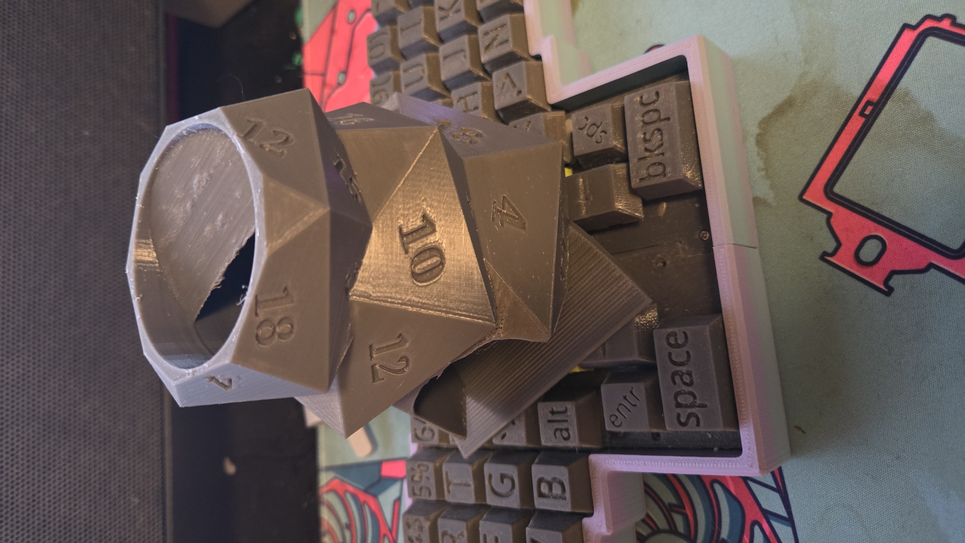 Dice Tower (D20 Inspired) — miniatura 2