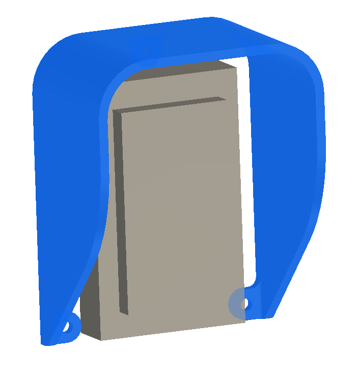 Doorbell rain cover