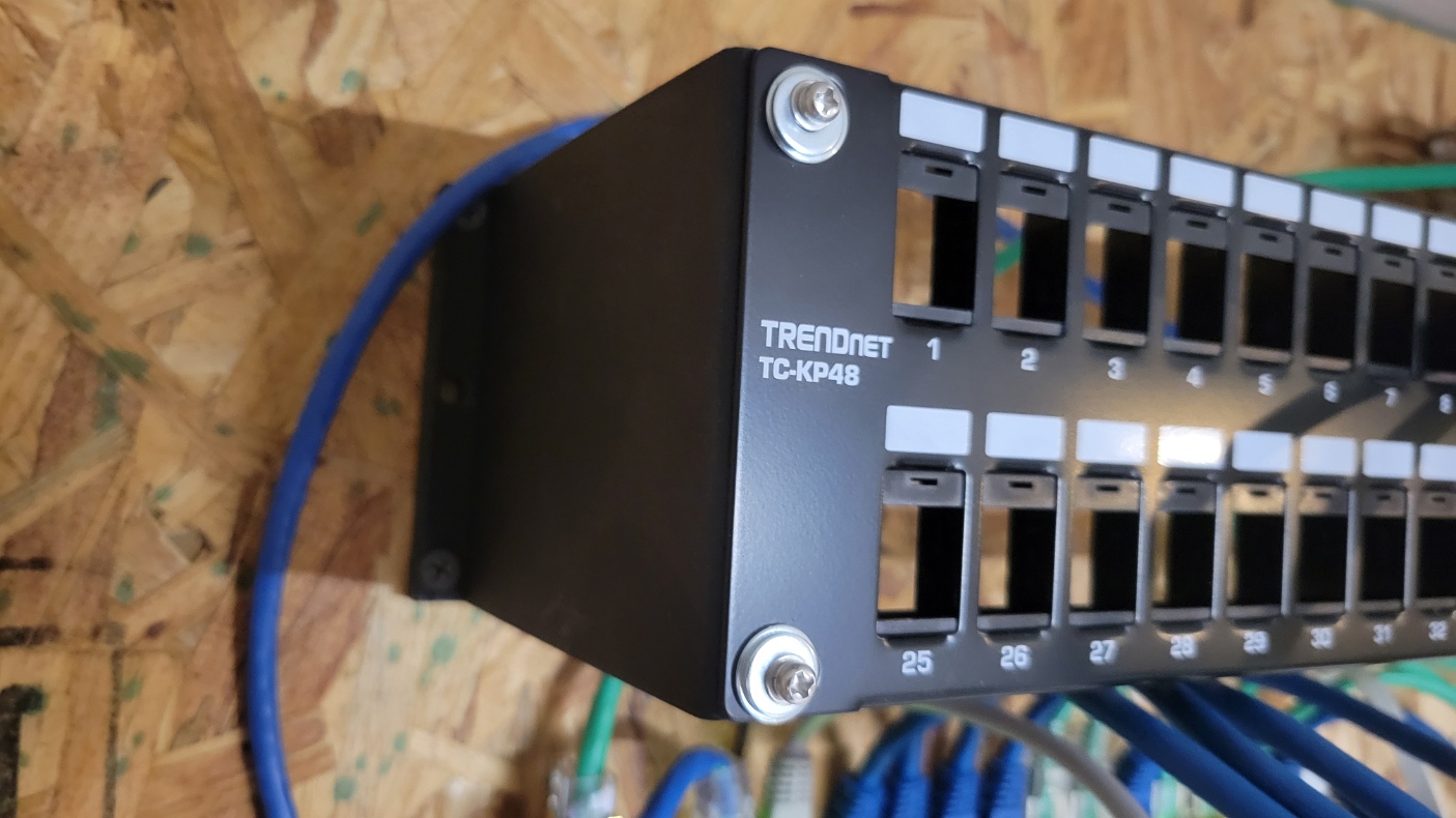 Network Patch Panel Wall Mount