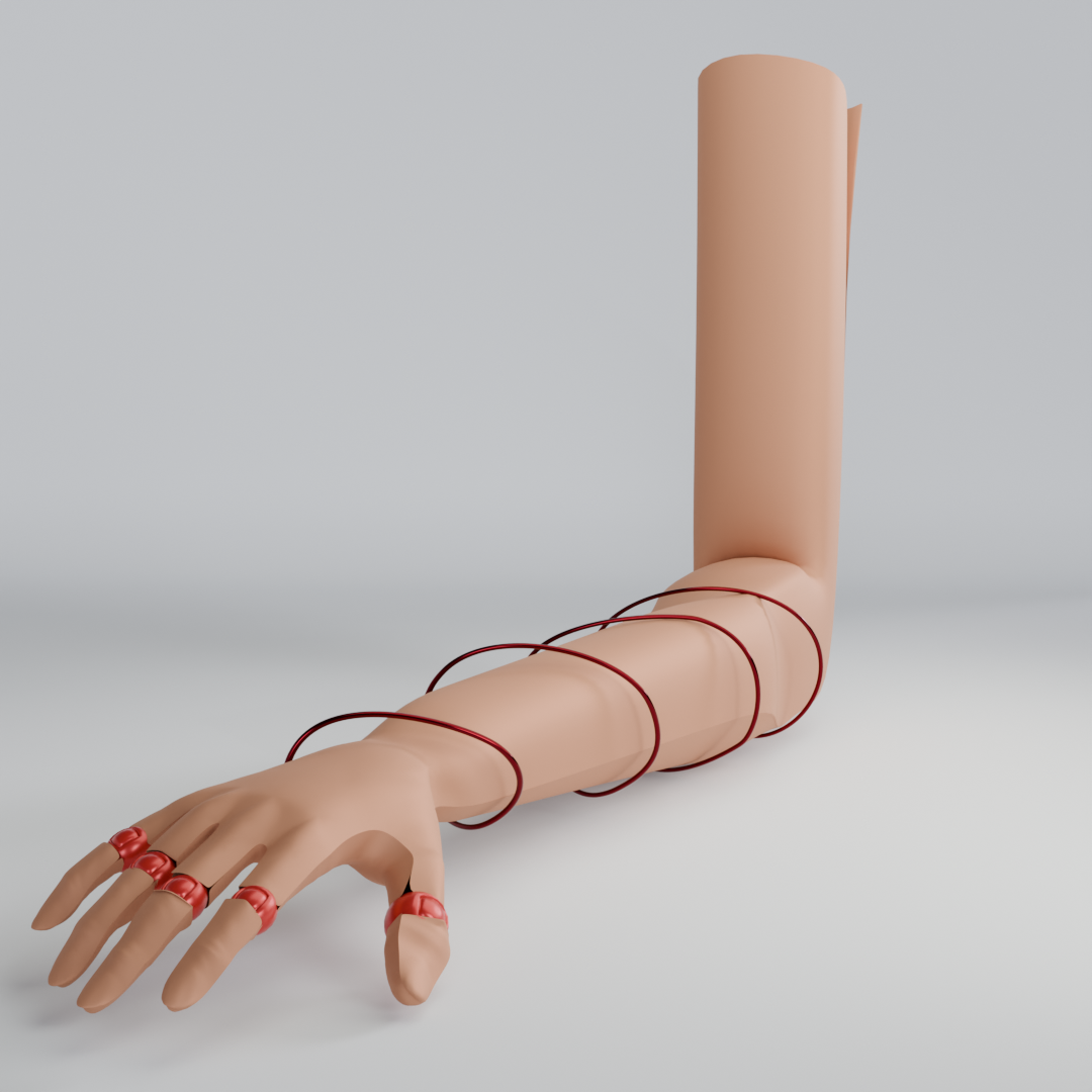 robotic human arm — miniatura 3
