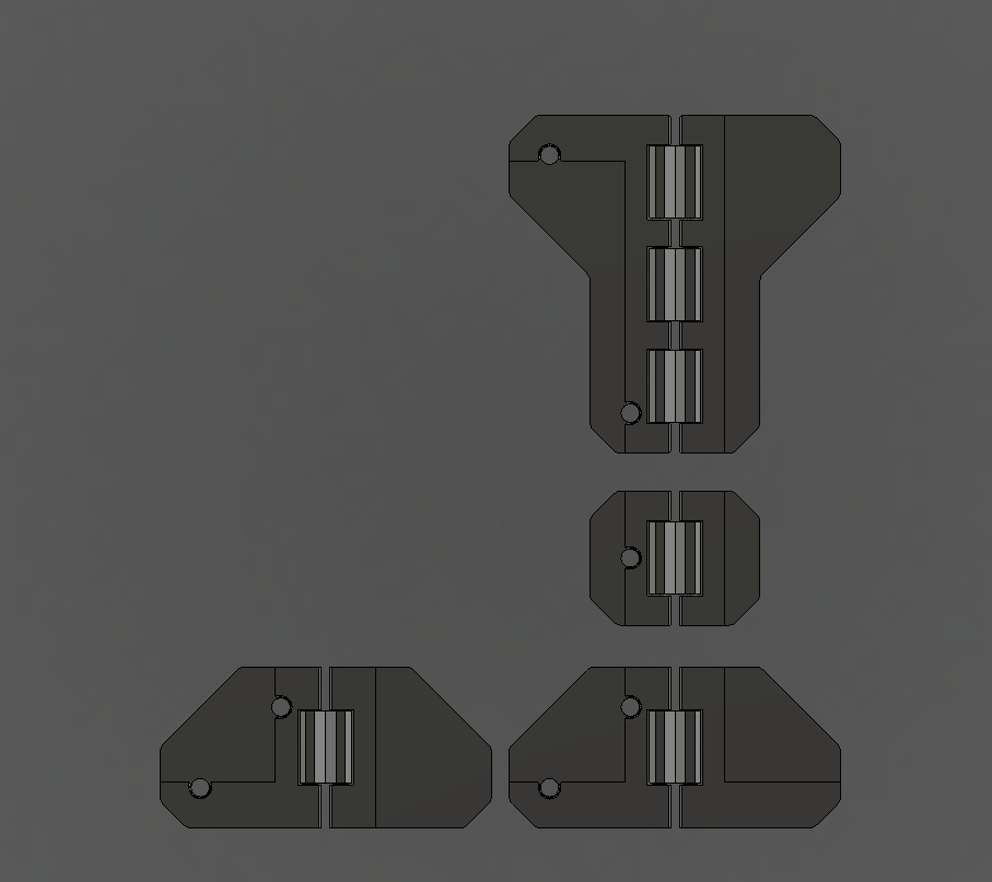 Voton V0 Door Hinge 270° 3mm Panels