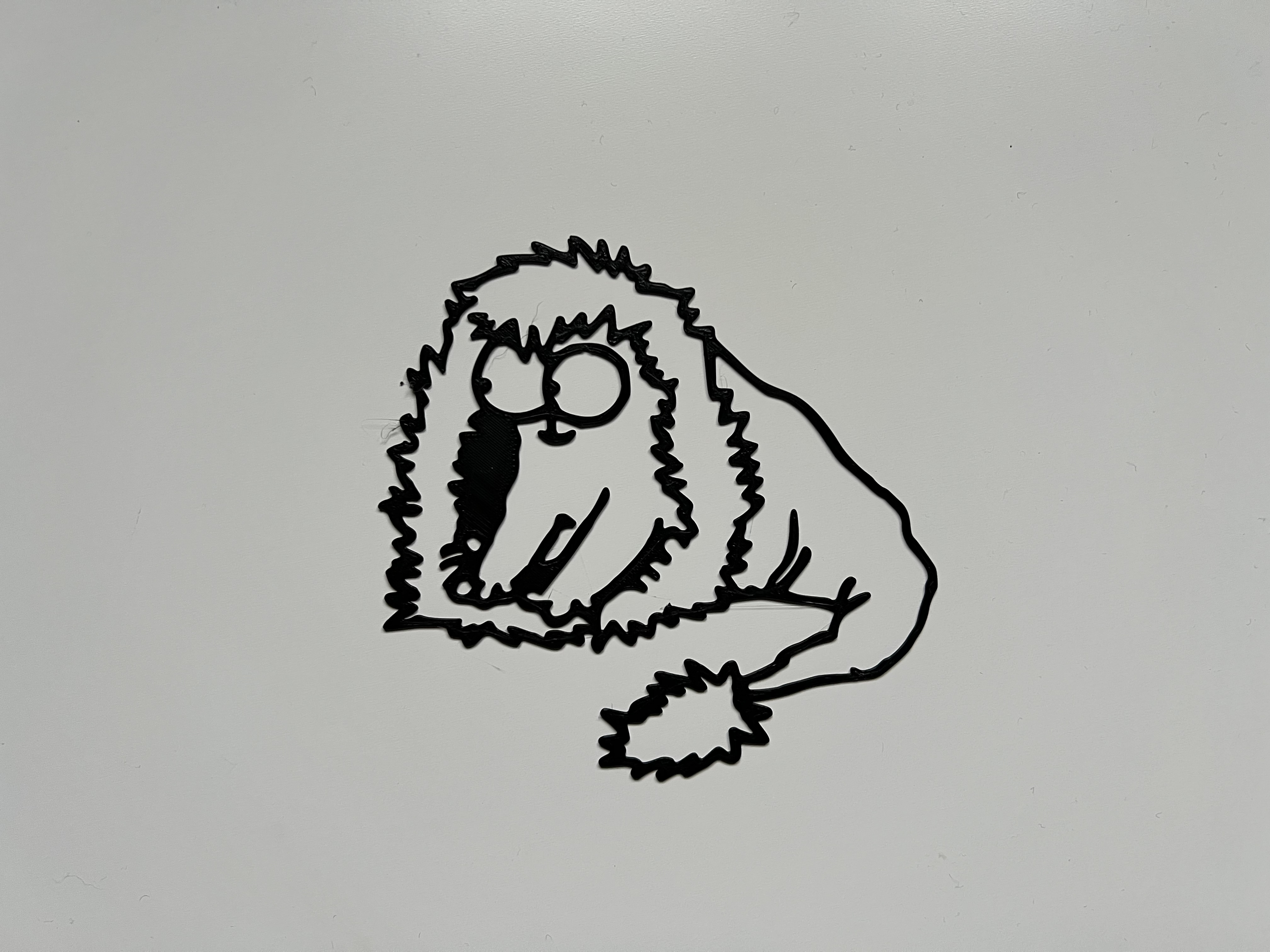 Christmas Simon's Cat Wall Art #5