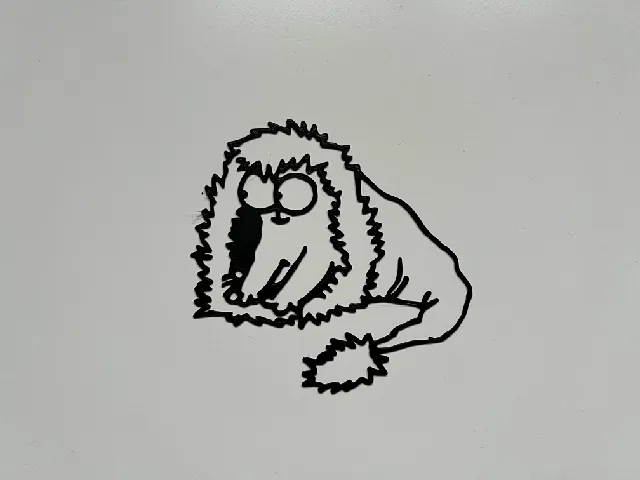 Christmas Simon's Cat Wall Art #5