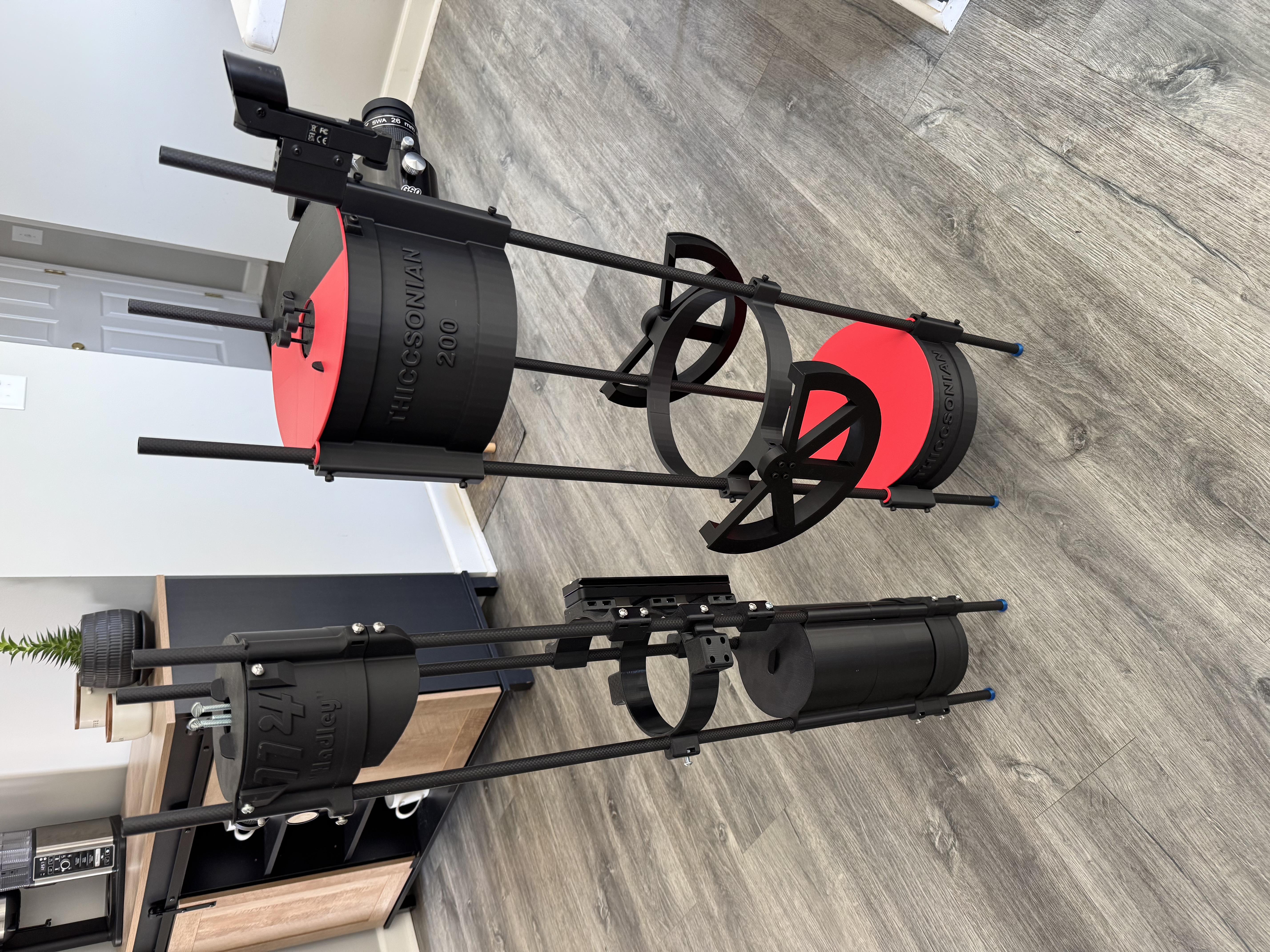 Thiccsonian - 8 inch, f/4 newtonian telescope