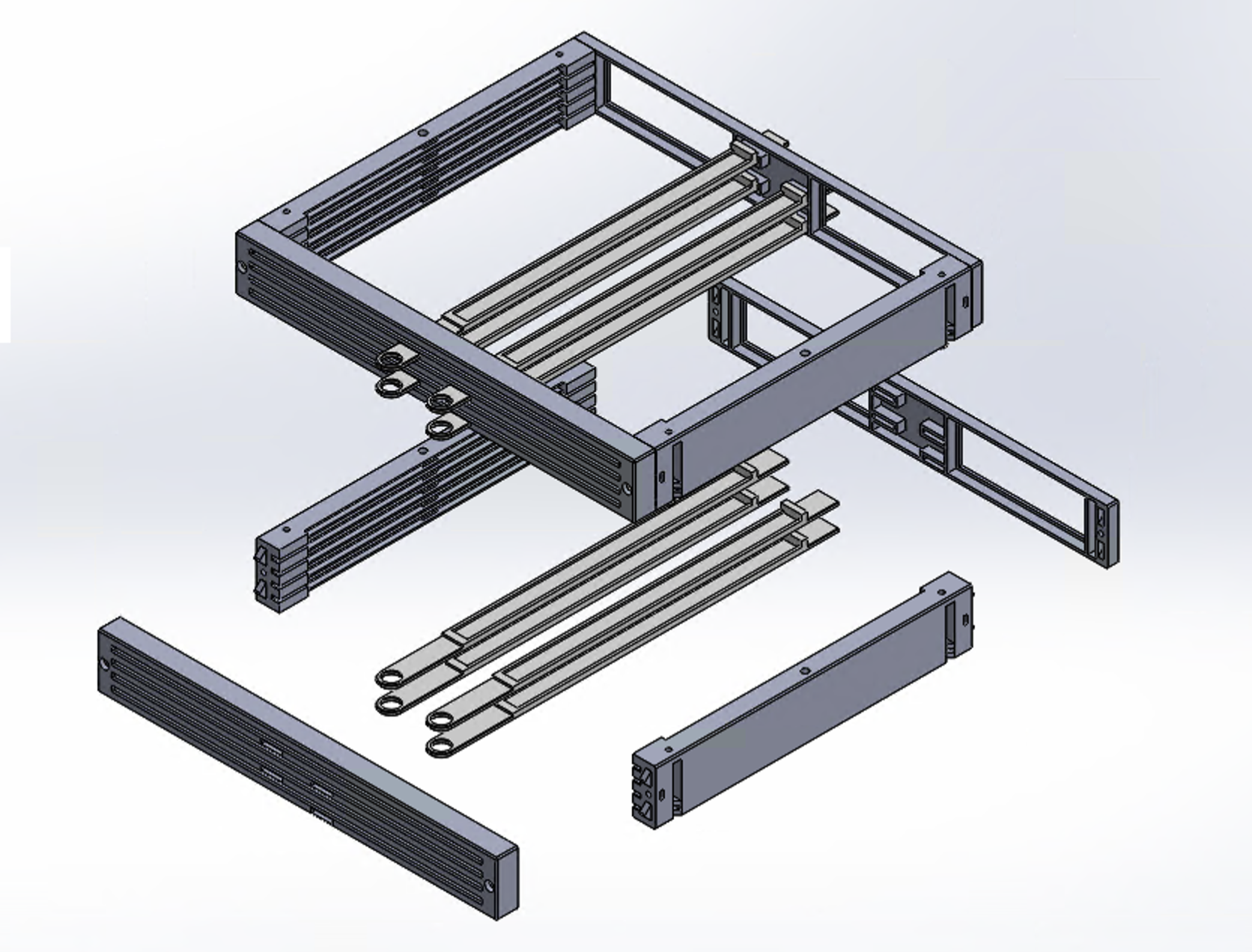 Miniatura 5 do modelo 3D Stackable Print Sheet Rack for Prusa MK3/MK4