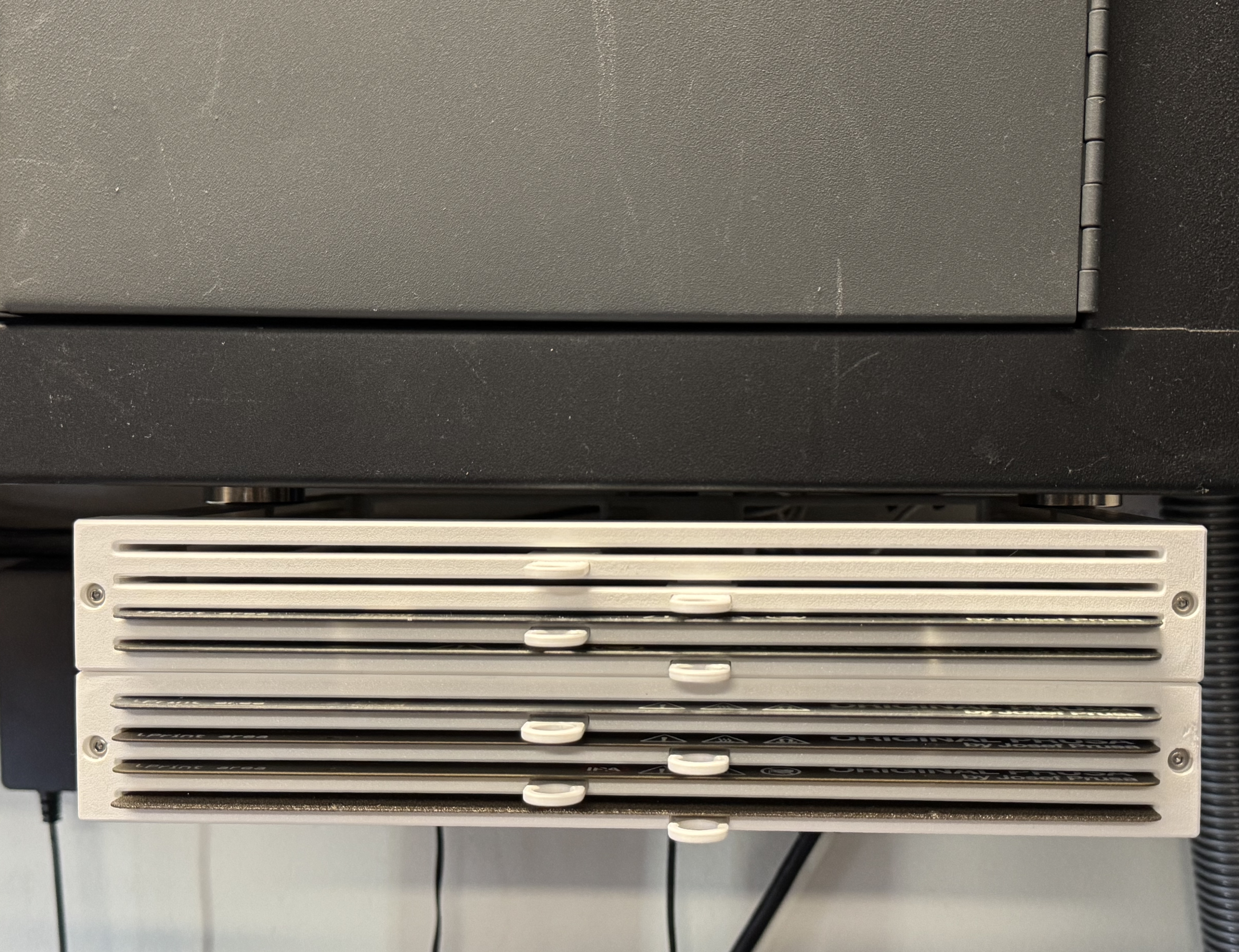 Miniatura 2 do modelo 3D Stackable Print Sheet Rack for Prusa MK3/MK4