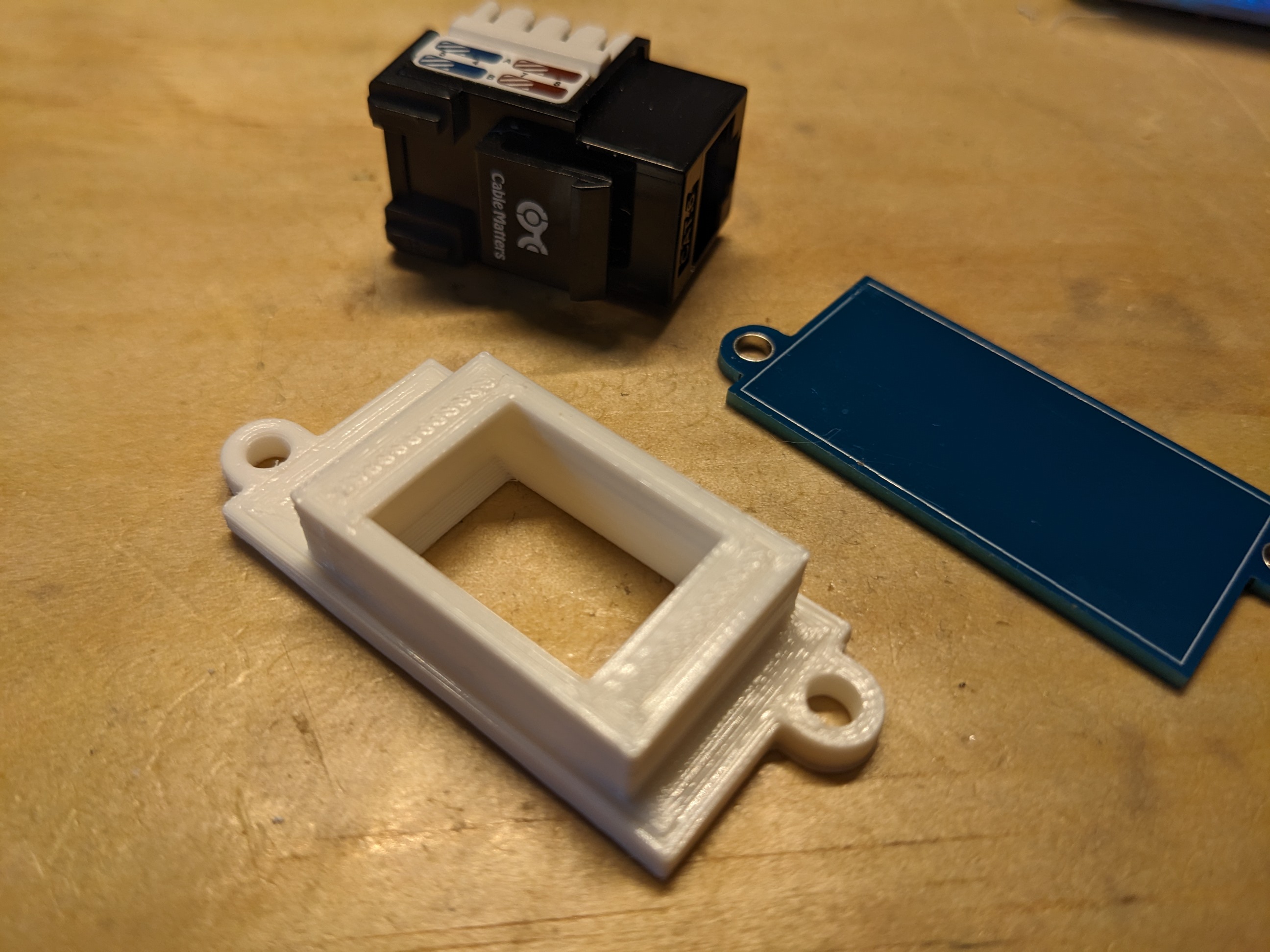 Rear Panel Keystone Port for the rc2014