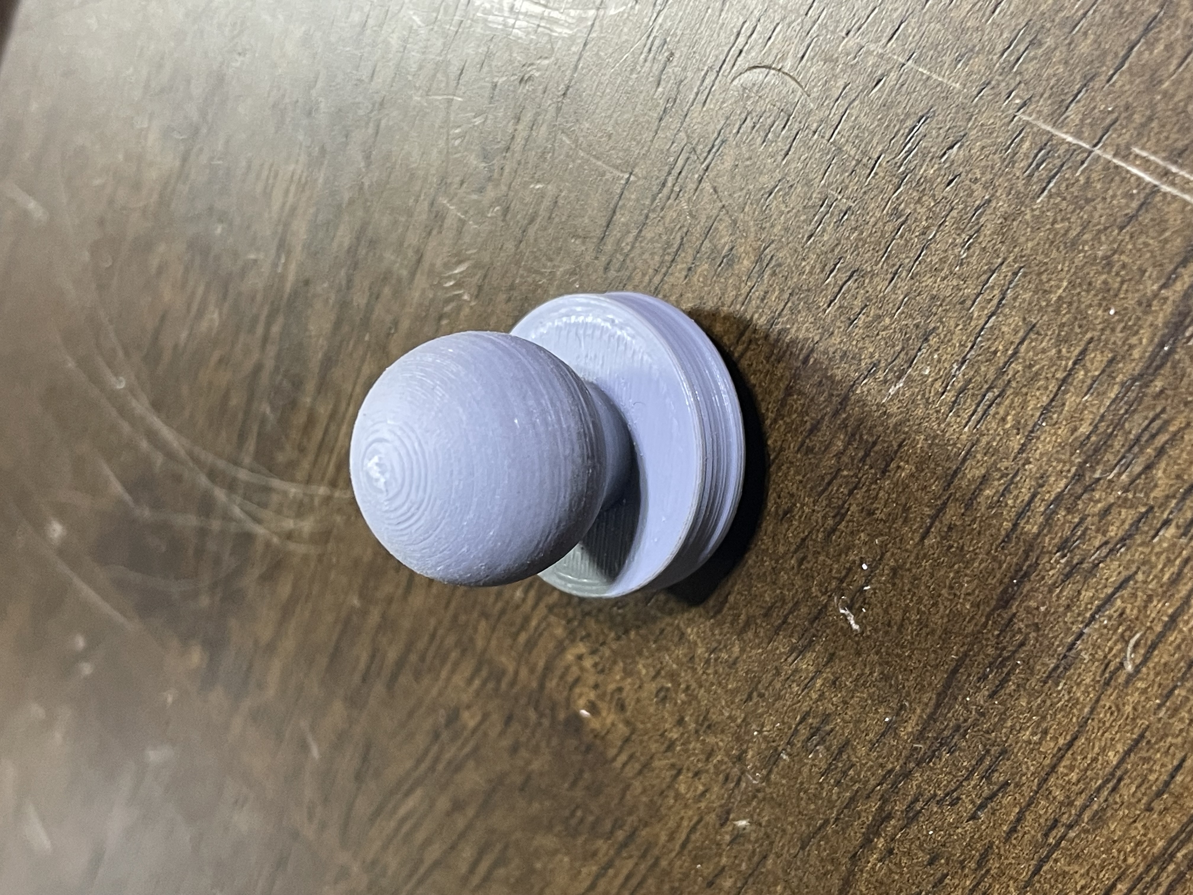 Ballnut with captive steel M5 nut for Articulating Raspberry Pi Camera mount