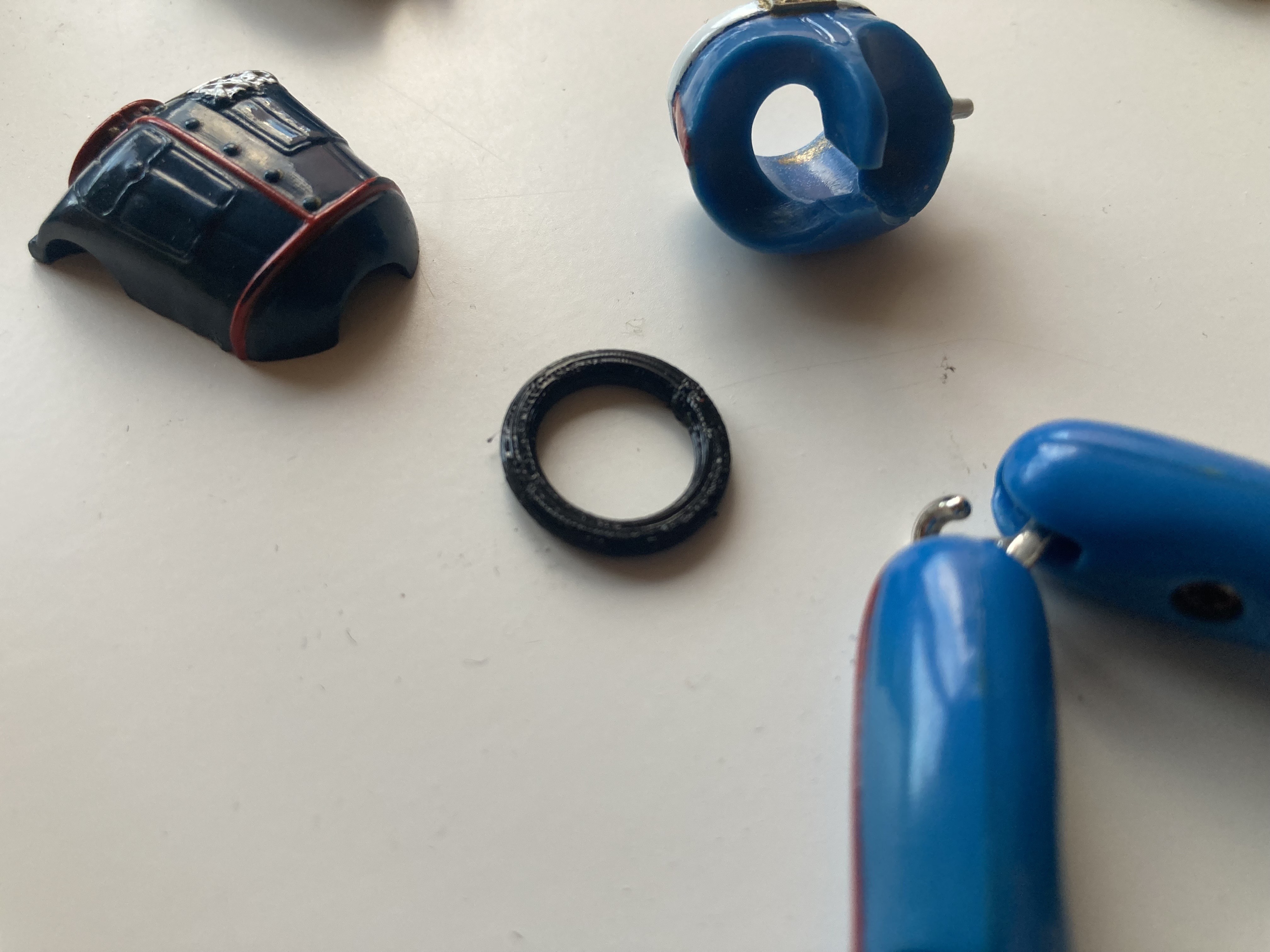 GI-JOE O-RING GI JOE WAIST REPAIR UNION JUNTA TORICA CINTURA REPARAR GIJOE