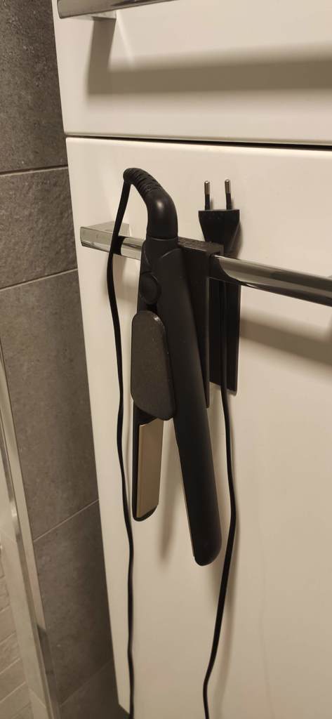 hair straightener holder