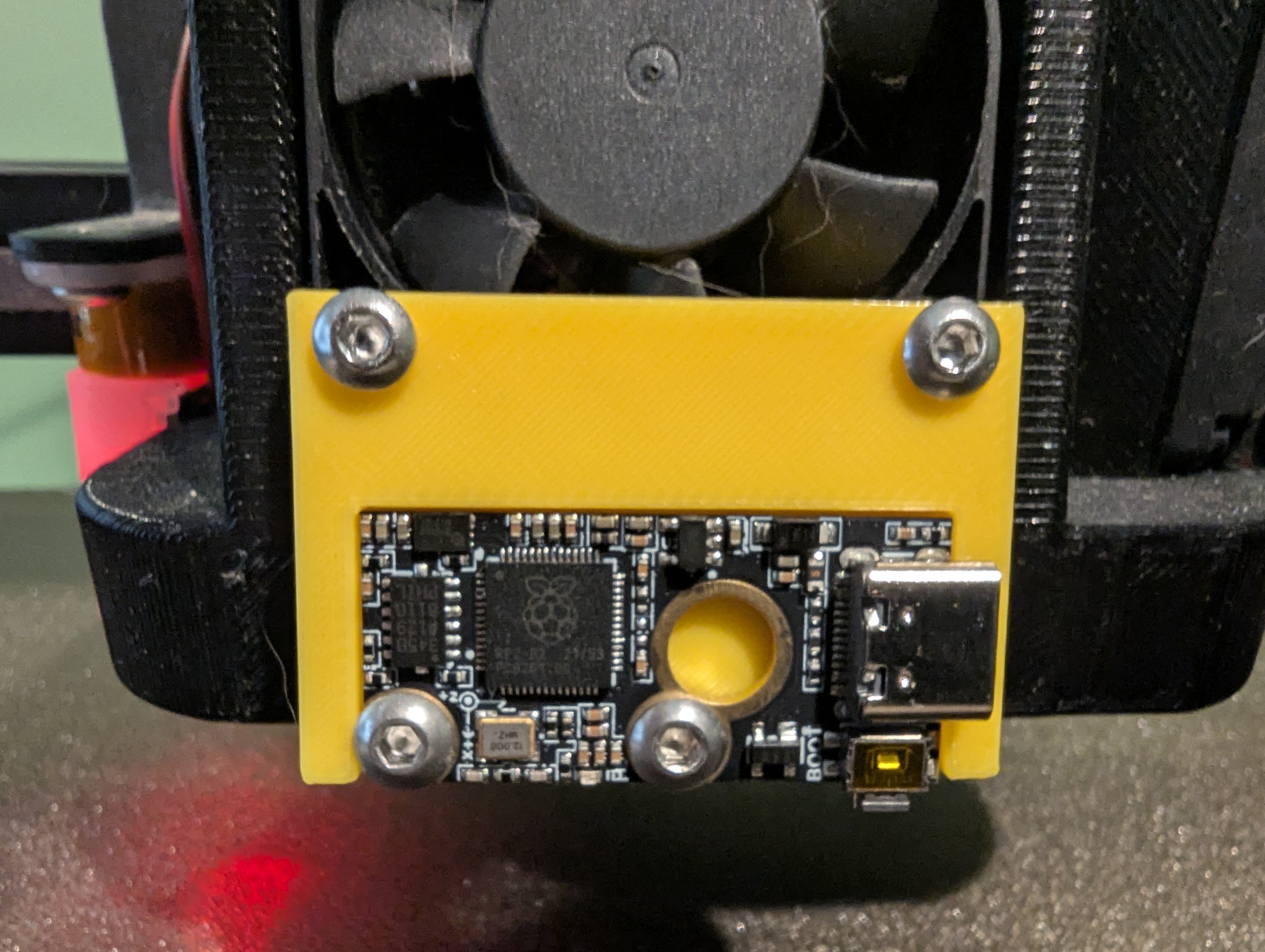 BTT ADXL345 4010 Fan Mount